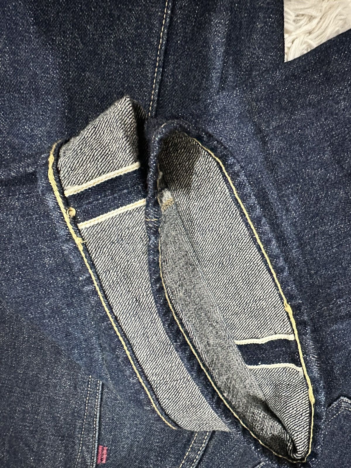 Warehouse & Co. Vintage Warehouse & Co Selvedge Buckle Back Size US 30 / EU 46 - 10 Thumbnail