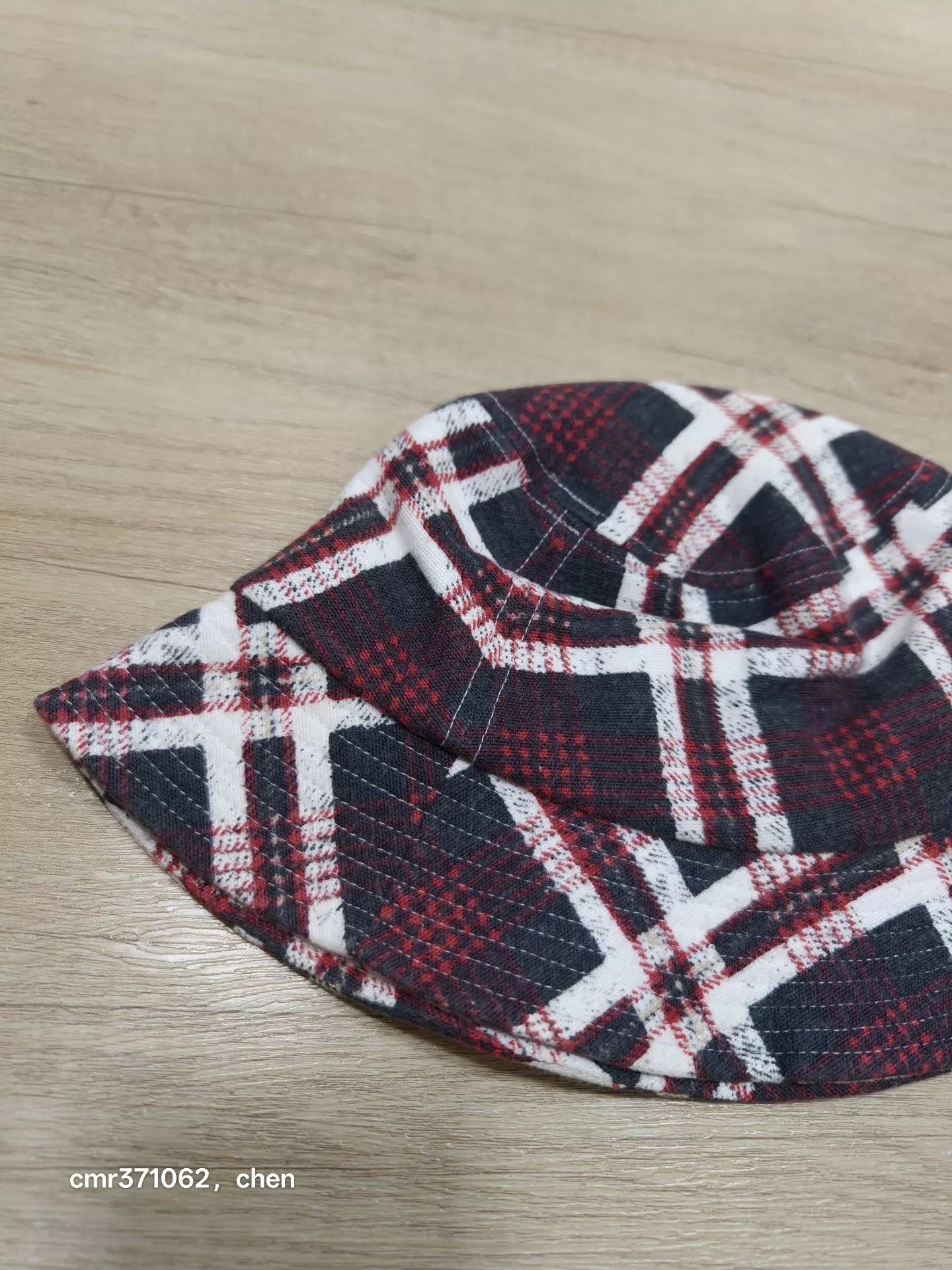 Visvim VISVIM 16SS DOME bucket hat printed check ML used Size ONE SIZE - 3 Thumbnail