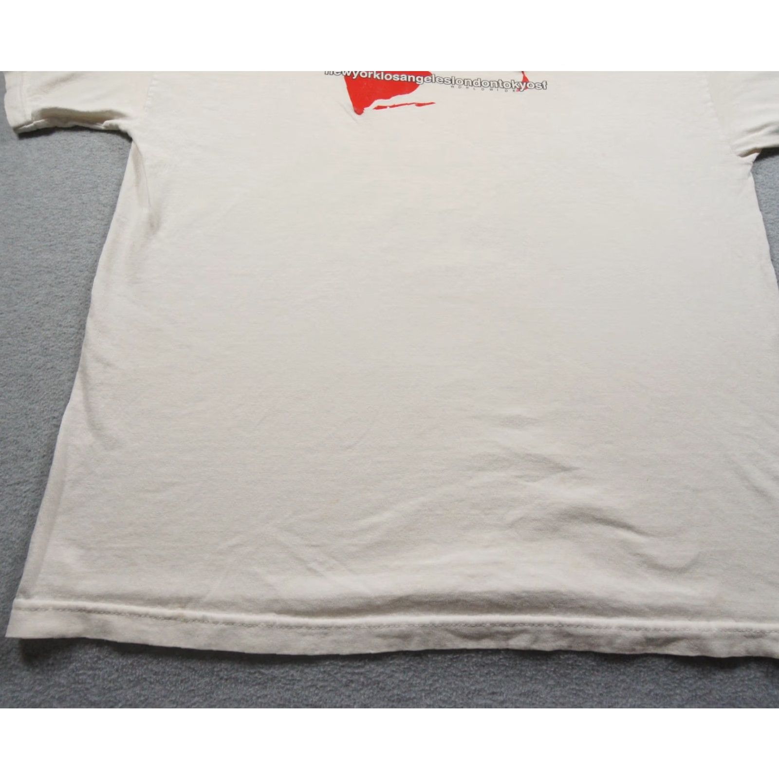 Vintage VINTAGE Esdjco Shirt Mens XL White DJ Graphic Tee Y2K Music Short Sleeve Mens Size US XL / EU 56 / 4 - 4 Thumbnail