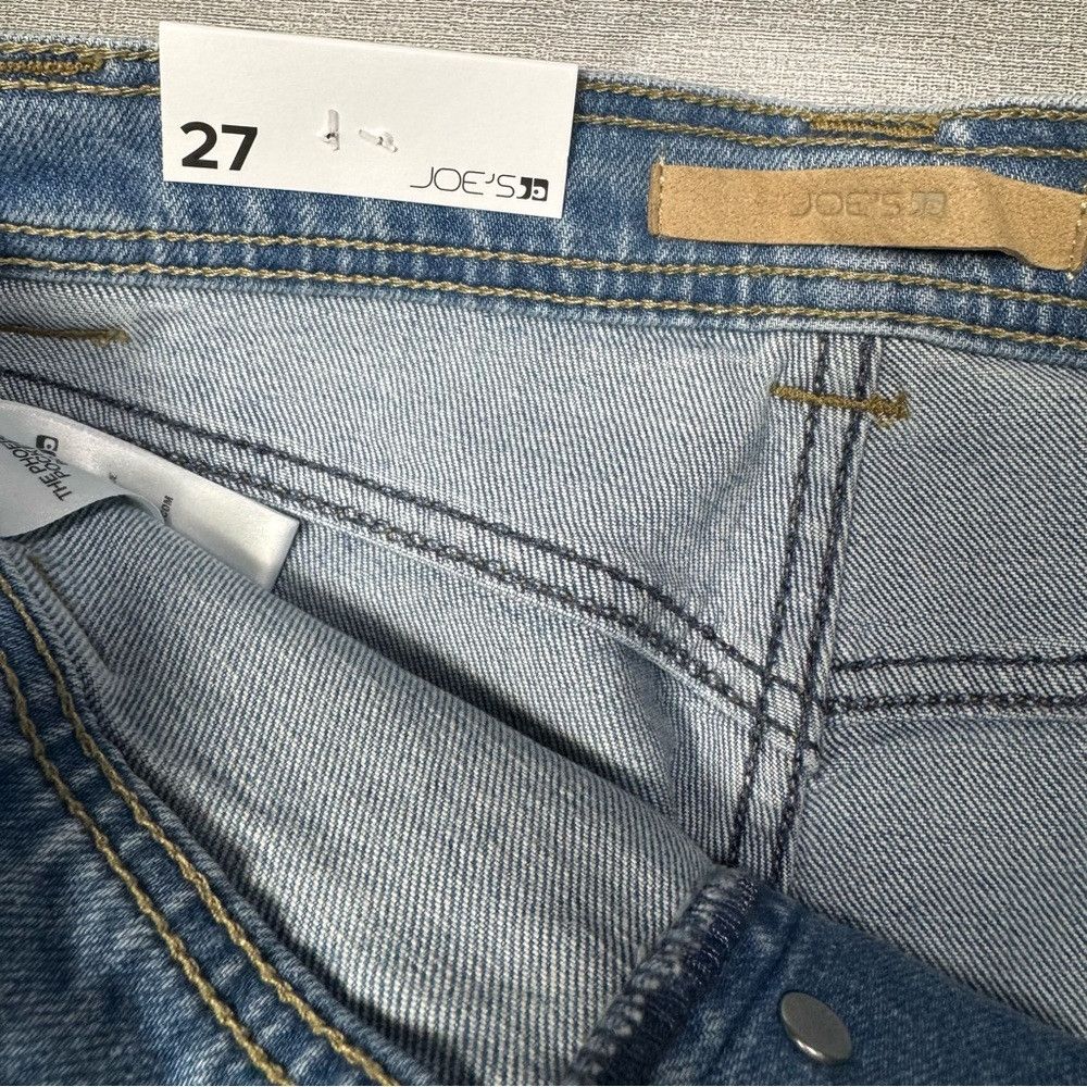 Joe's NWT New $198 Joe's Pheobe Patch Pocket Barrel Leg Jeans In Size 27" / US 4 / IT 40 - 6 Thumbnail