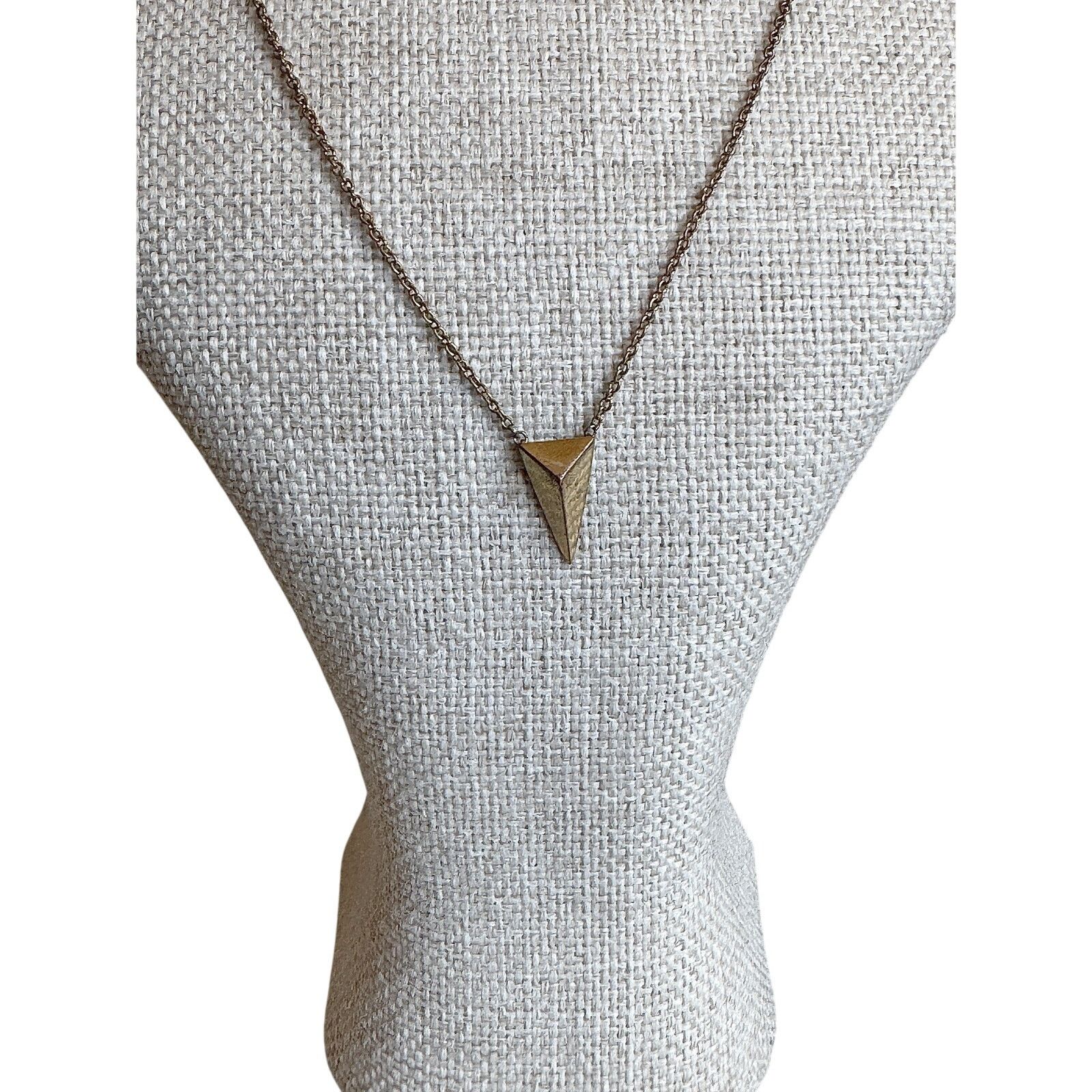 Alexis Bittar Alexis Bittar Faceted Pyramid Pendant Necklace, 15" Size ONE SIZE - 2 Thumbnail