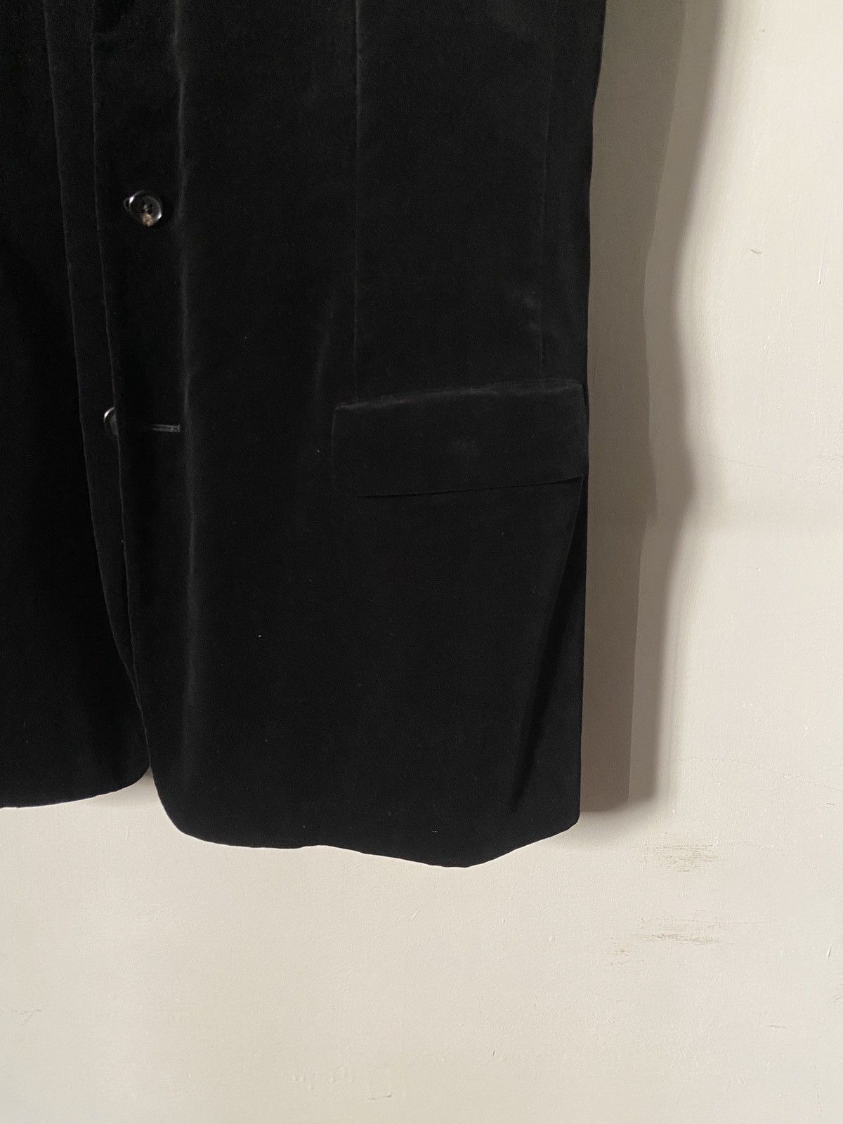 Yohji Yamamoto Yohji Yamamoto Velvet Blazer Costume d’homme Size 50L - 9 Thumbnail