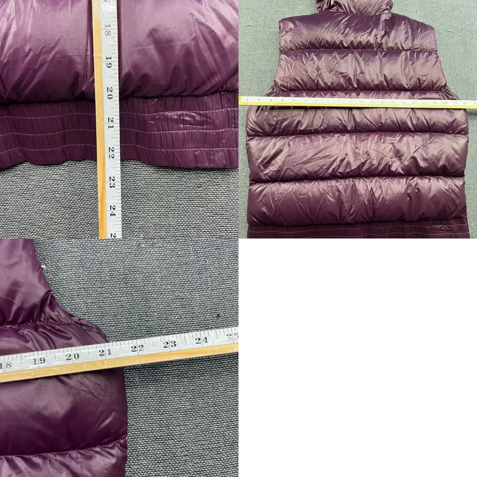 Helly Hansen Helly Hansen Goose Down Puffer Vest Womens Medium Purple Hooded Full Zip Pockets Shirt Size M / US 6-8 / IT 42-44 - 9 Thumbnail
