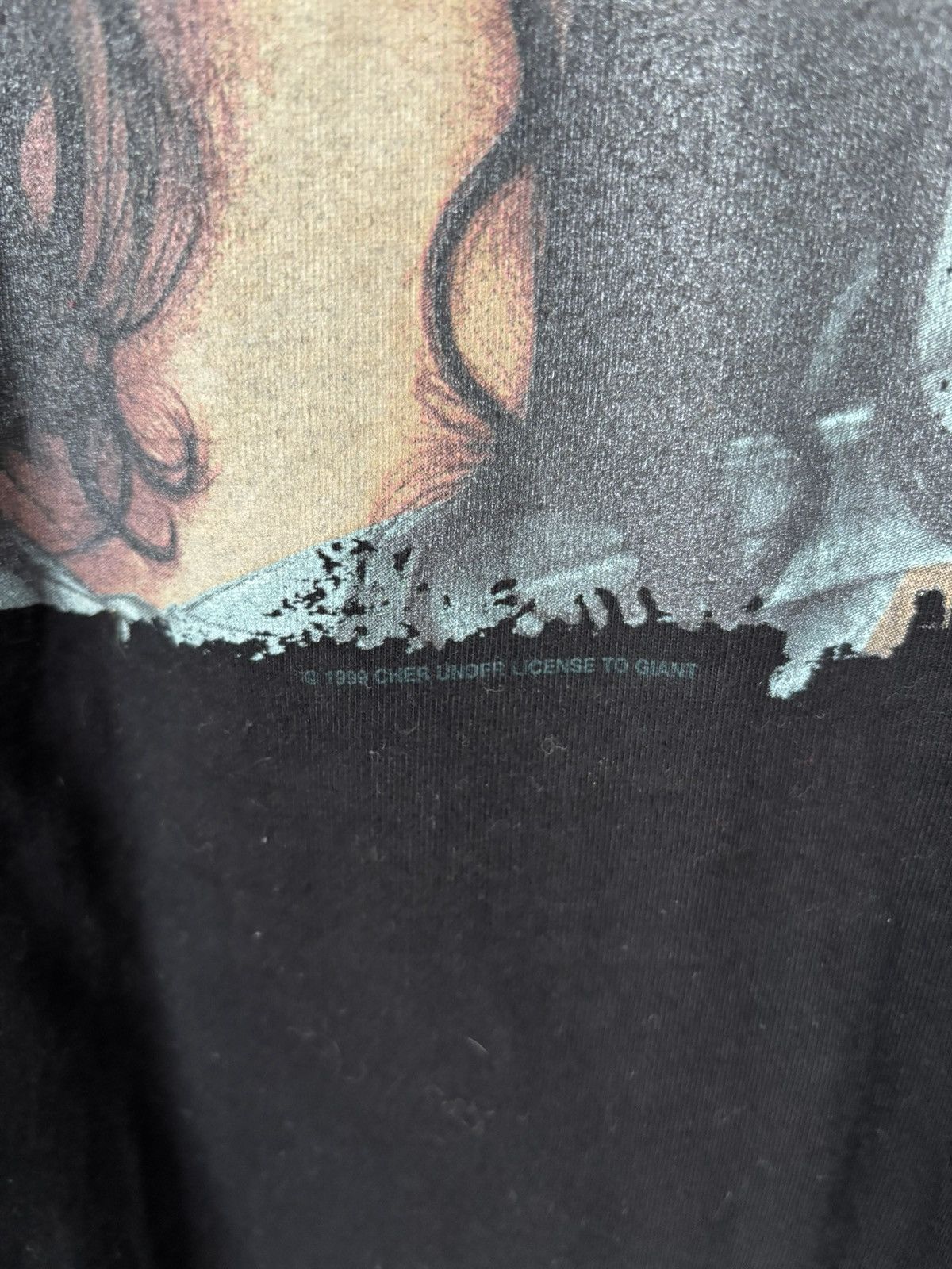 Vintage Vintage 1999 Cher Tour t shirt Size US XL / EU 56 / 4 - 4 Thumbnail