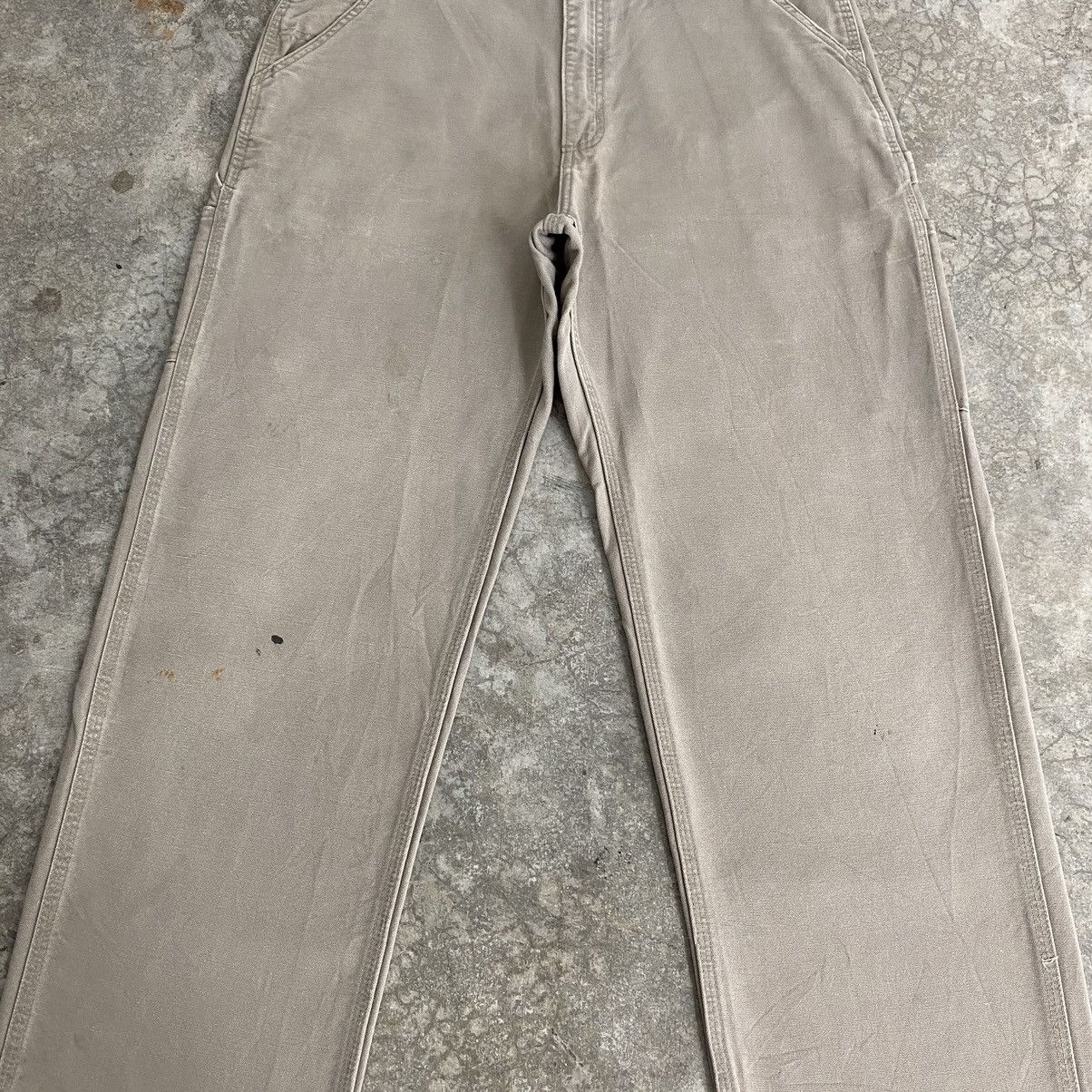 Carhartt Vintage Carhartt Desert Grey Carpenter Work Pants Size US 34 / EU 50 - 4 Thumbnail
