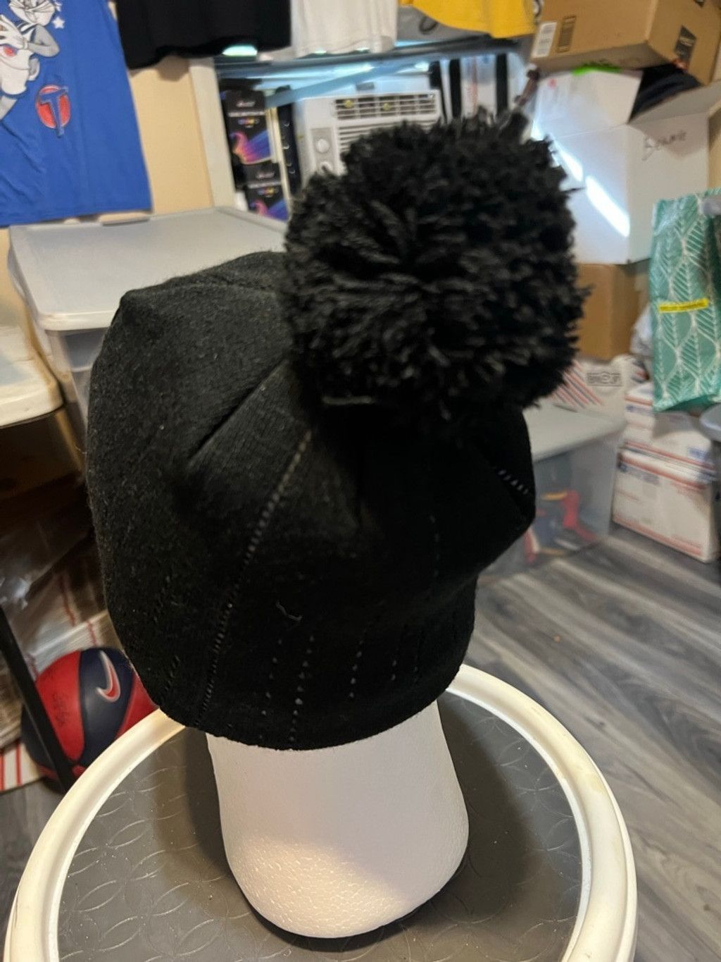 Chase Authentics Men's Chase Authentics 88 Black White Beanie One Size Size ONE SIZE - 3 Thumbnail