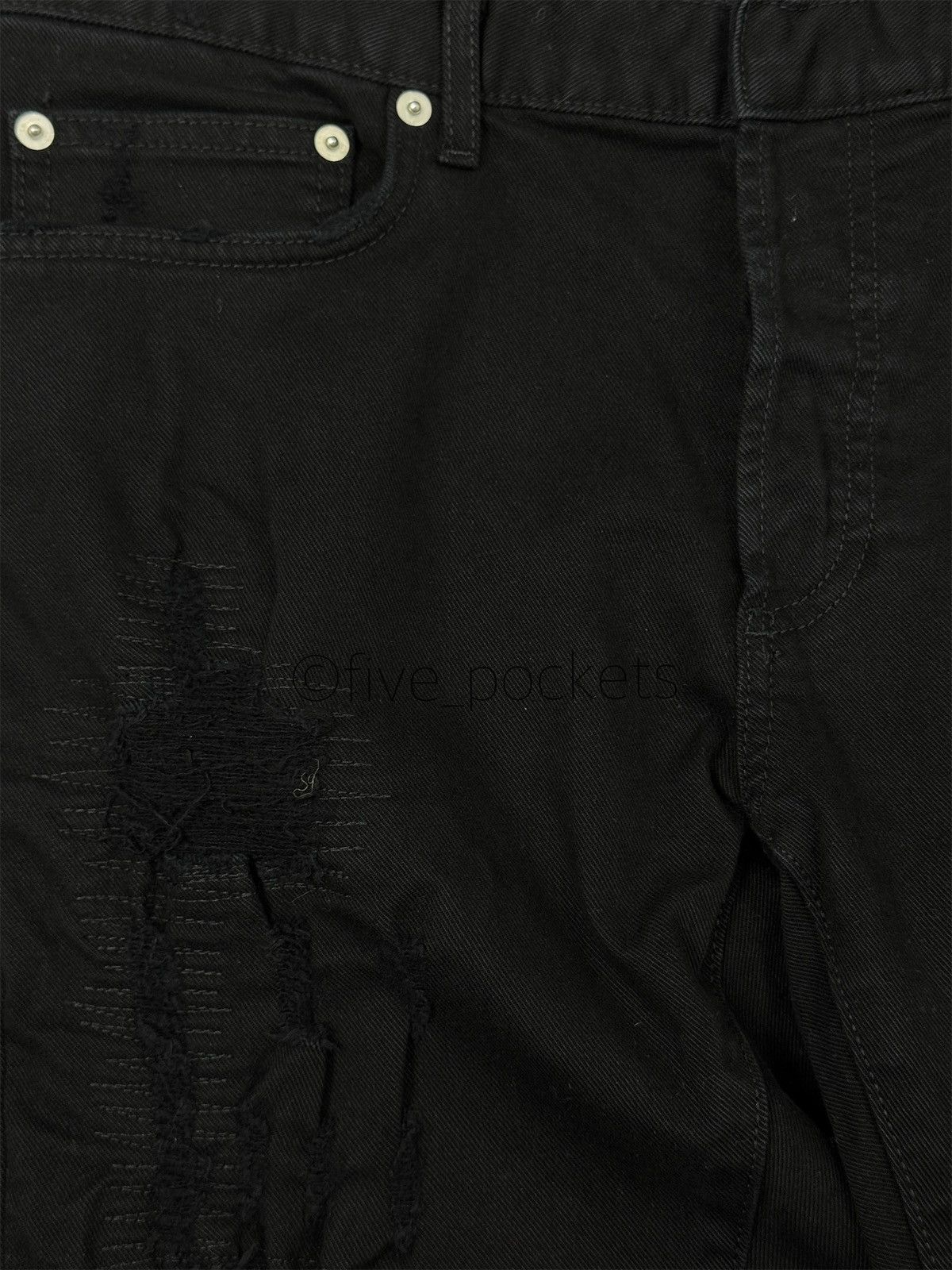 Dior 2013 Dior Homme Only For Japan Distressed Denim Jeans Size US 33 - 5 Thumbnail