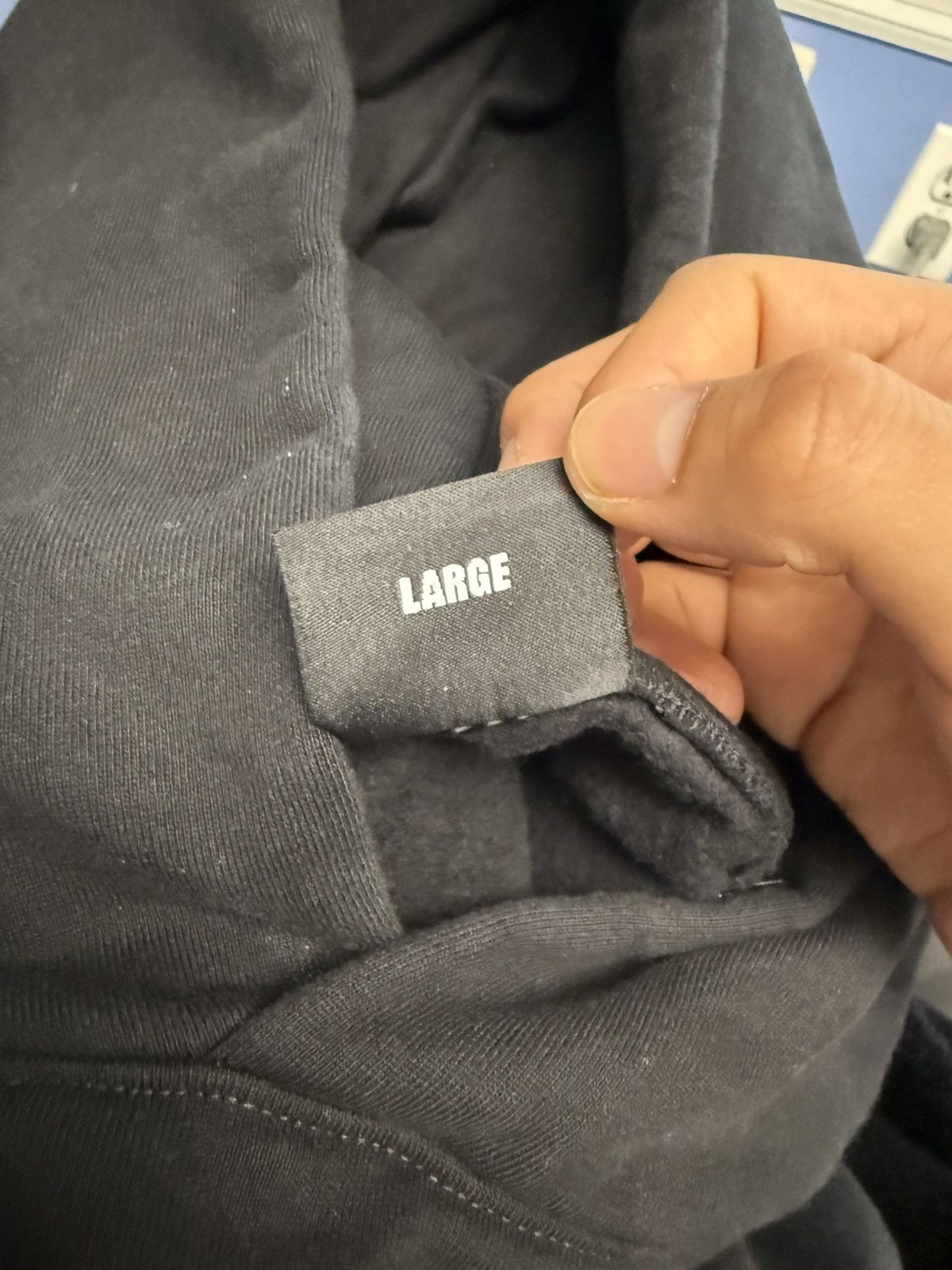 Revenge Revenge ‘Flaming Cross’ Hoodie Size US L / EU 52-54 / 3 - 4 Thumbnail