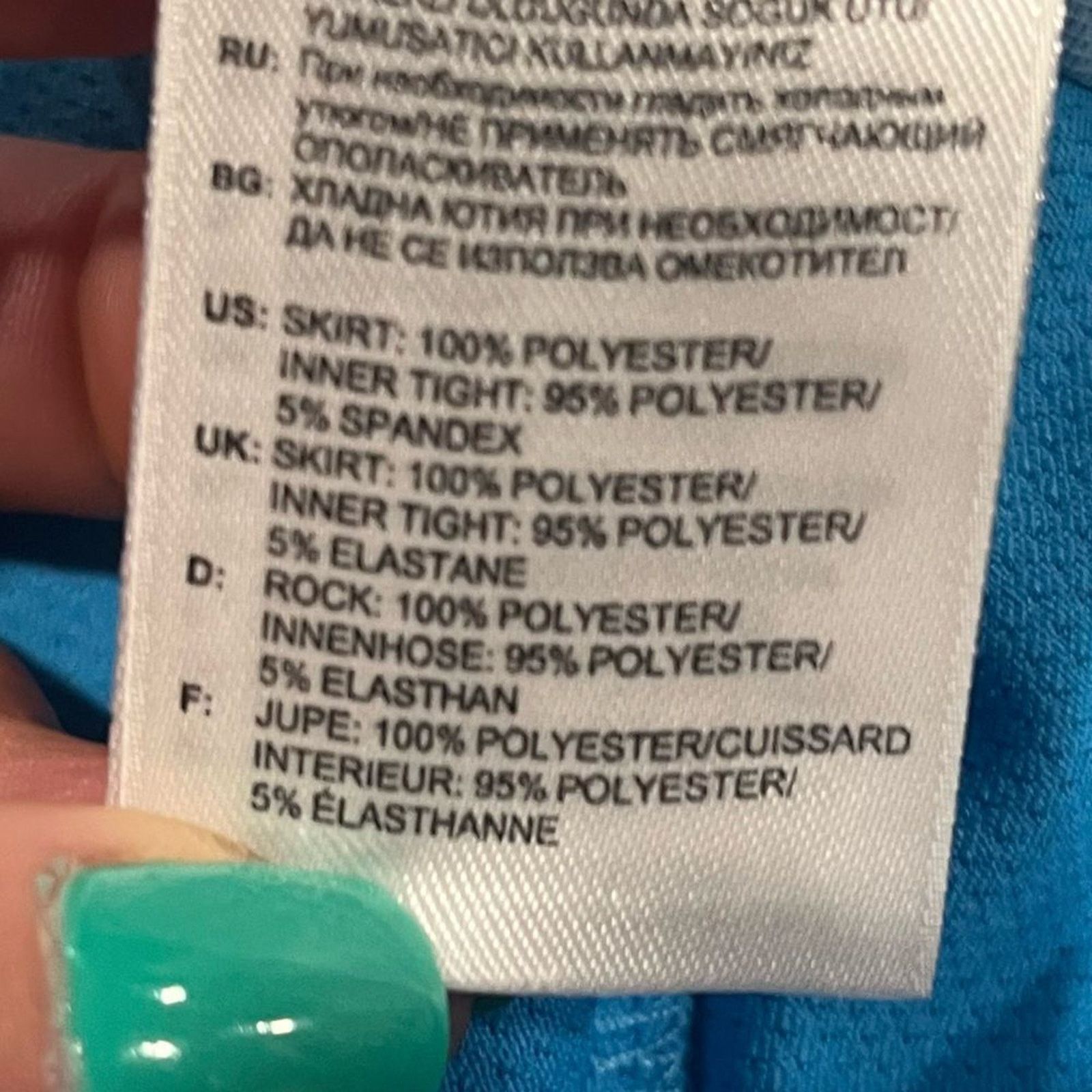 Adidas Adidas Womens Climacool Tennis Golf Mini Skirt A-Line Sz 6 Size 28" / US 6 / IT 42 - 7 Thumbnail