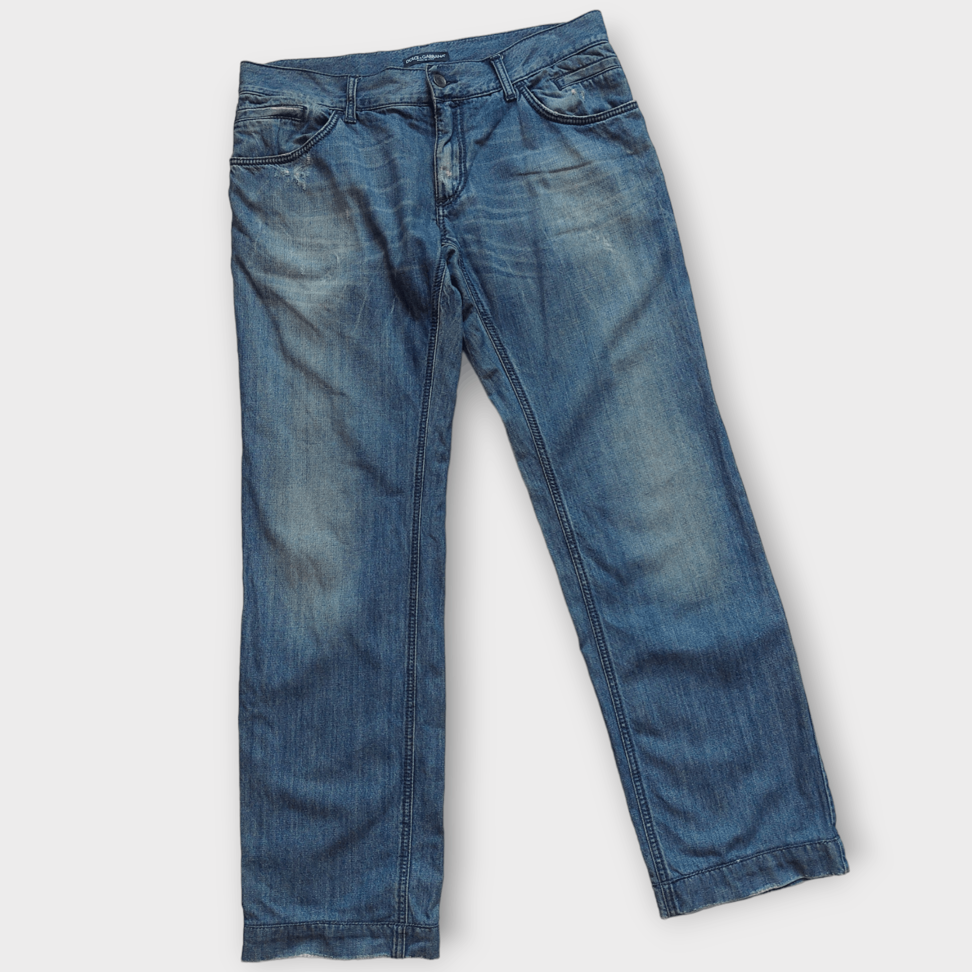 Dolce & Gabbana Dolce & Gabbana Baggy Denim Jeans Size US 34 / EU 50 - 4 Thumbnail