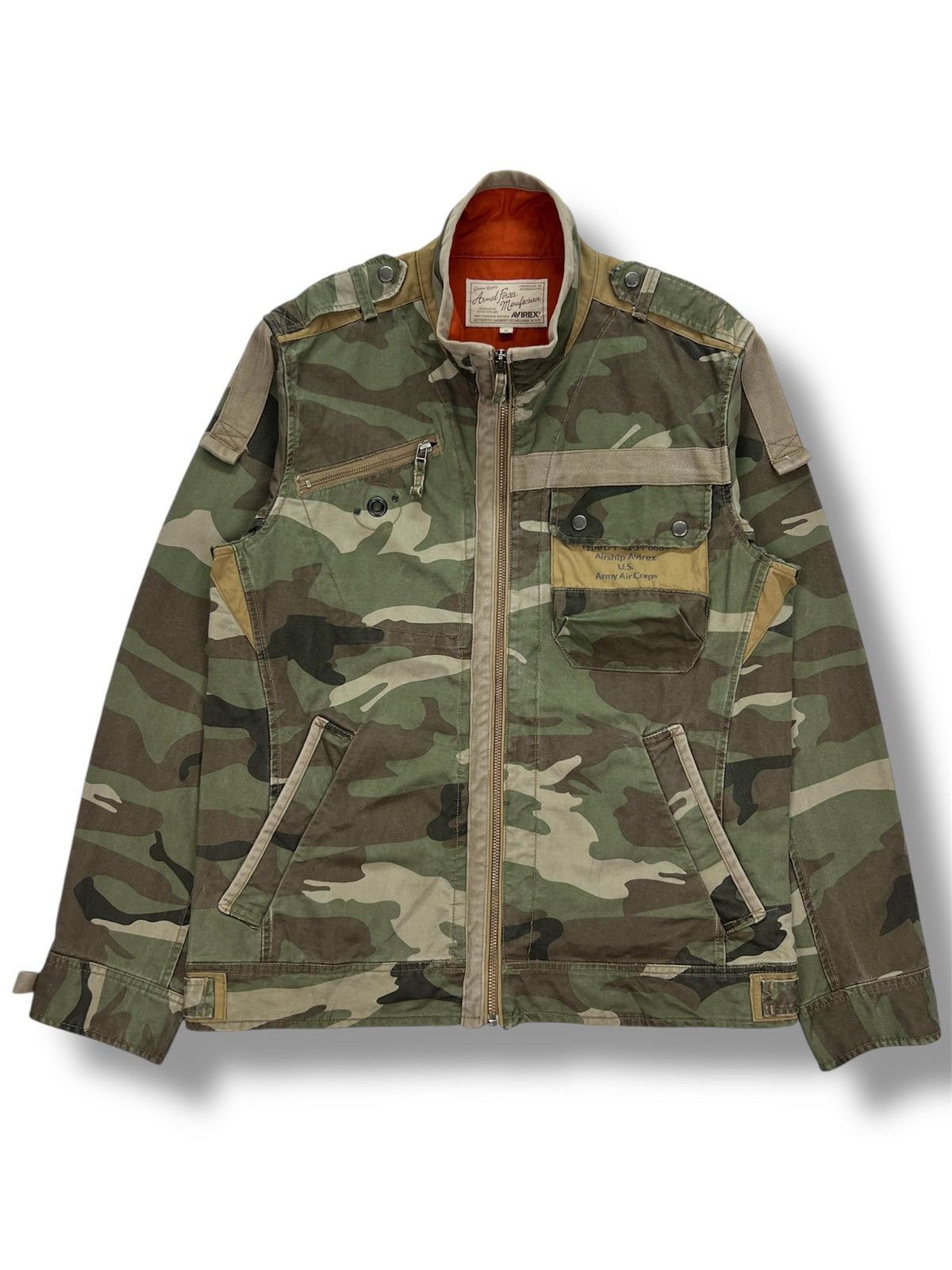Avirex Type D-1 Airship U.S. Army Air Corps Camo Jacket