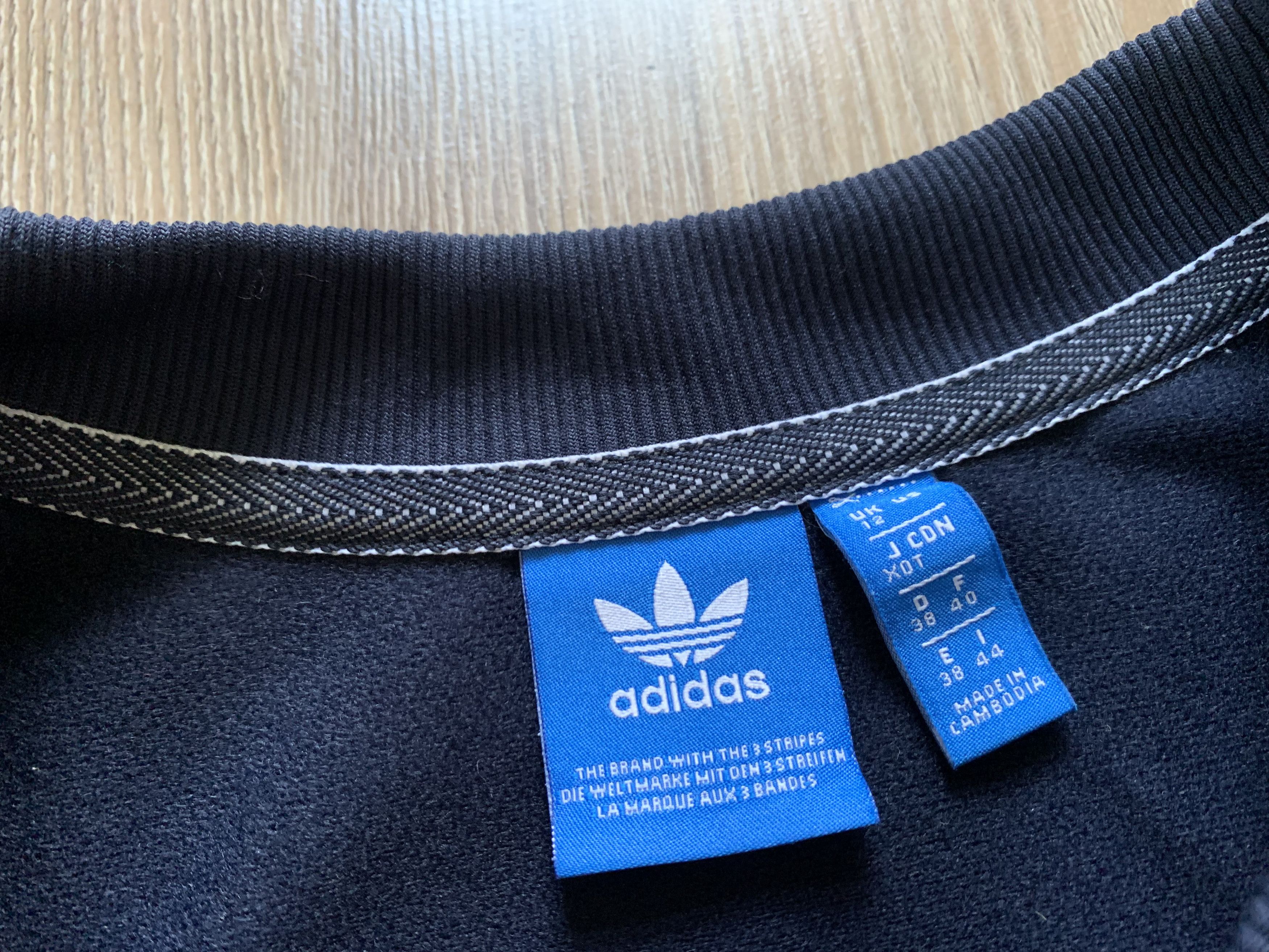 Adidas Adidas Women Dunkeblau Navy Sweatshirt Size M / US 6-8 / IT 42-44 - 7 Thumbnail