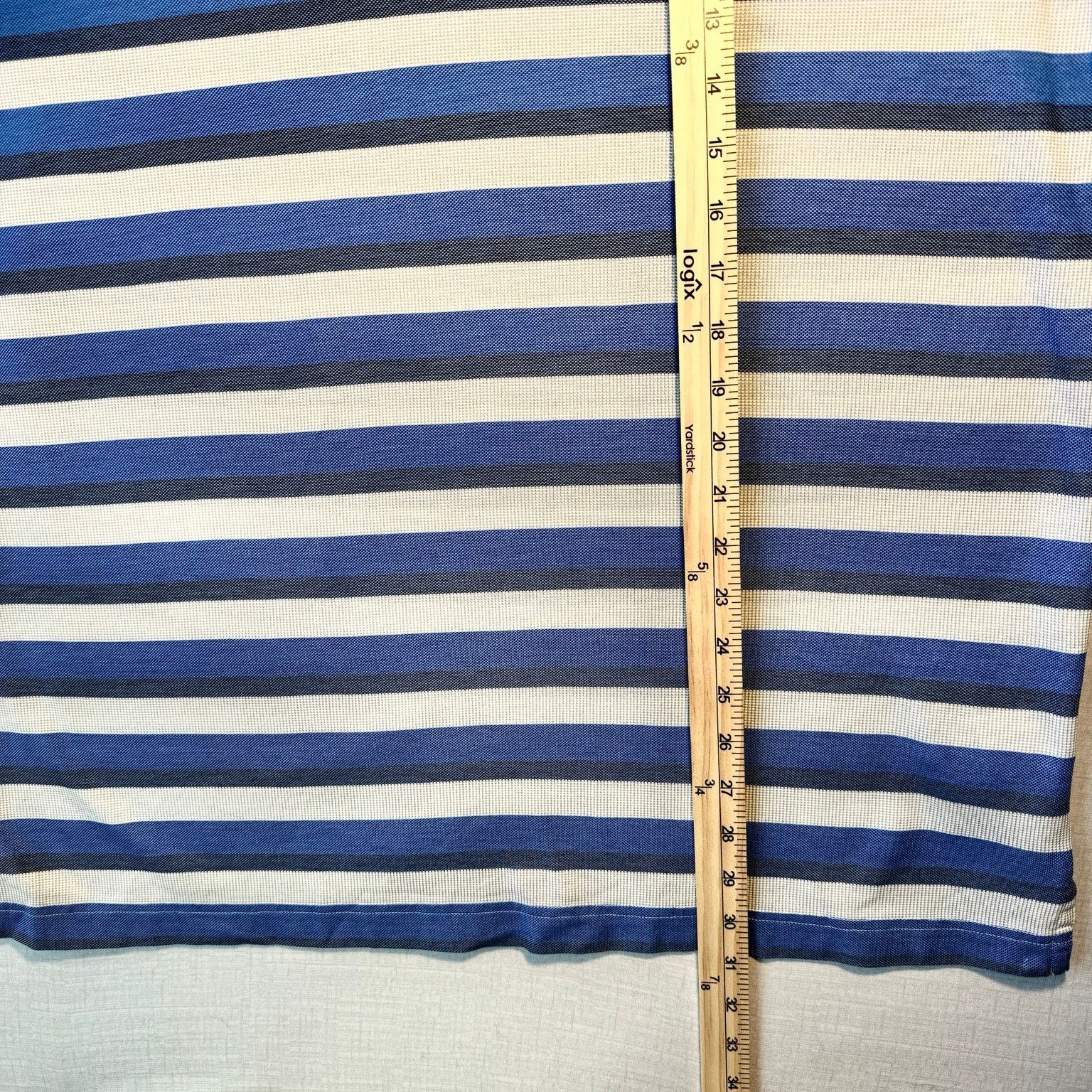 Brooks Brothers Brooks Brothers Golf Polo XL Blue Stripe St Andrews Links Size US XL / EU 56 / 4 - 8 Thumbnail
