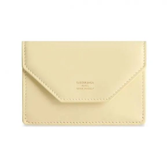 Balenciaga o1la1rc1a0725 Size: OS / Envelope Mini Wallet Light Yellow Size ONE SIZE - 1 Preview