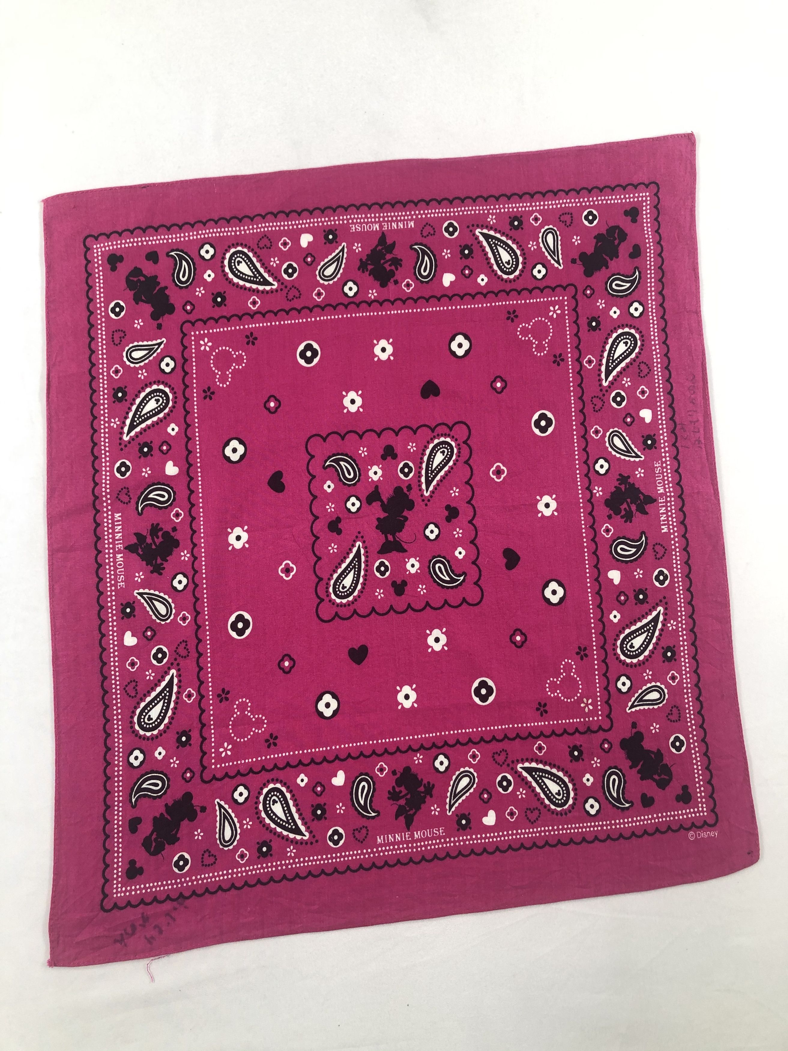 Disney × Mickey Mouse × Vintage Disney Minnie Mouse Handkerchief / Bandana / Neckerchief Size ONE SIZE - 3 Thumbnail