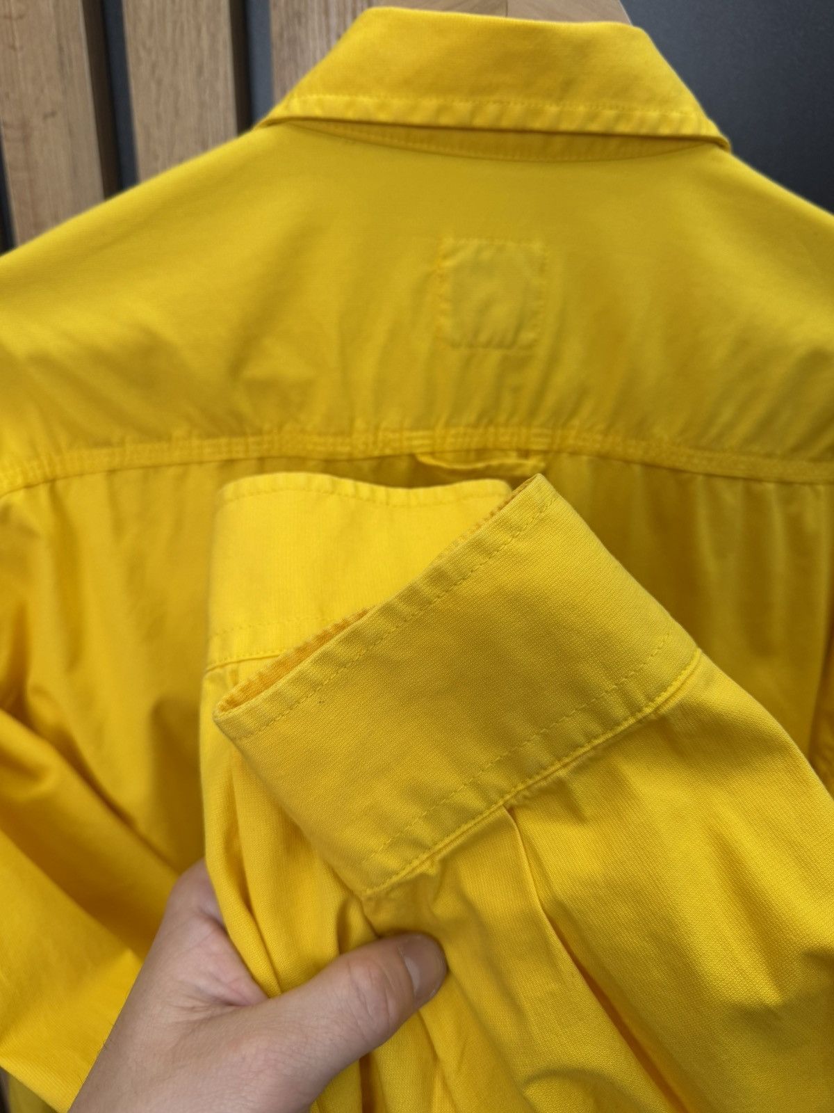 Levi's Vintage Clothing Vintage Levis Yellow Zip Up Jacket Shirt Mens Size L Size US L / EU 52-54 / 3 - 18 Thumbnail