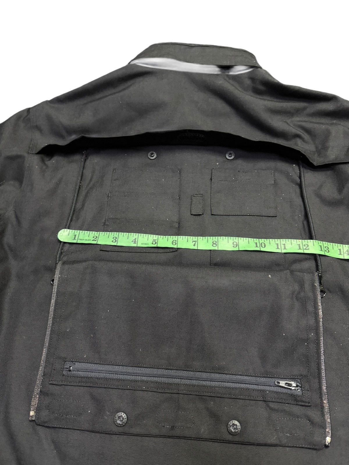 Japanese Brand Cycle Clothing Black Jacket With Back Smart Pocket Size US M / EU 48-50 / 2 - 9 Thumbnail