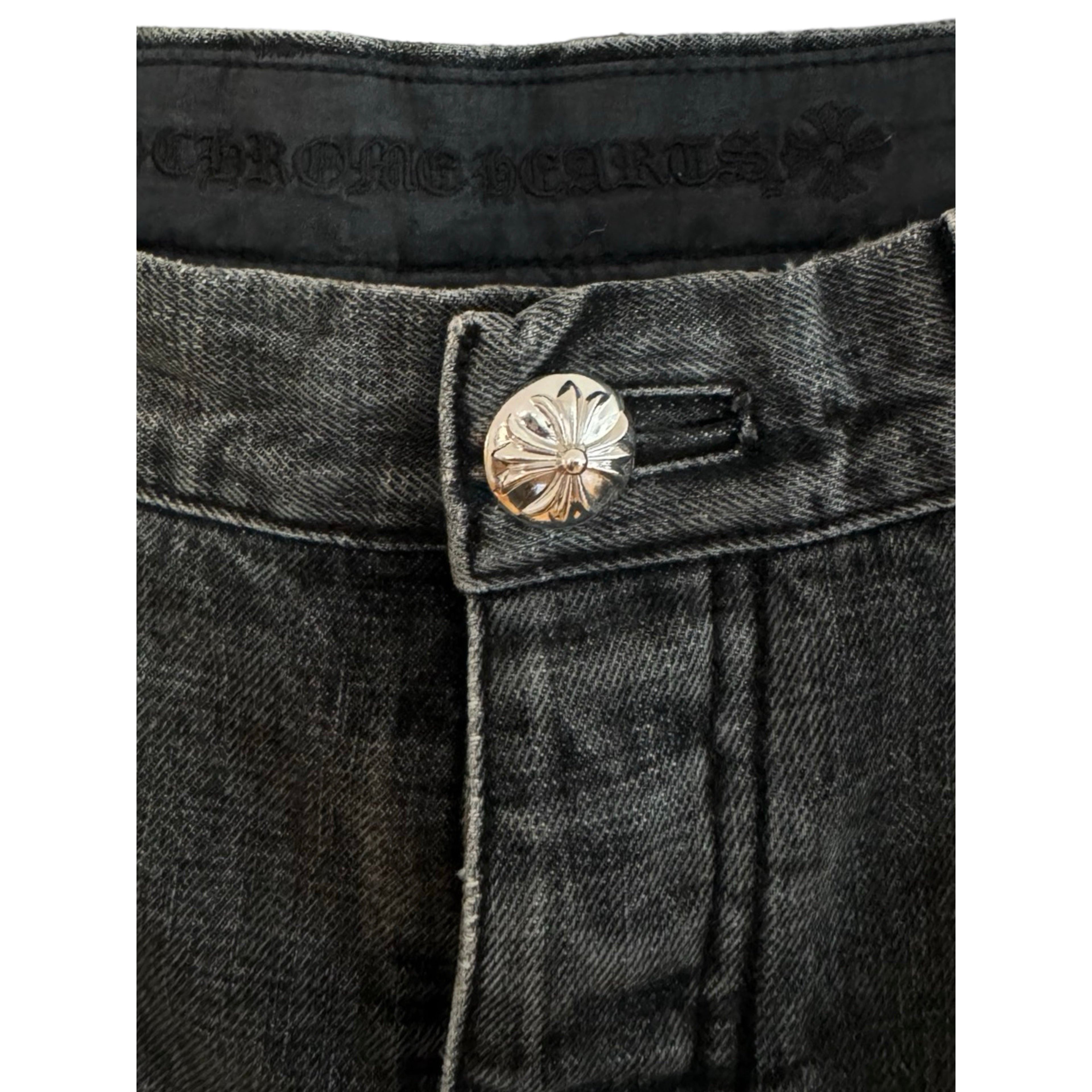 Chrome Hearts CH Red & Black Patch Pant Size US 34 / EU 50 - 5 Thumbnail