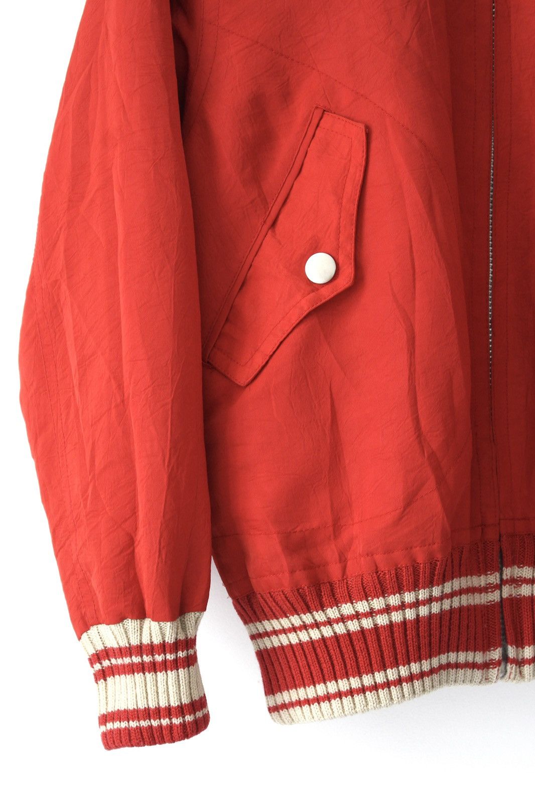 Nicole Club 2000S NICOLE CLUB REVERSIBLE ZIP-UP SOLID RED KNIT JACKET Size US L / EU 52-54 / 3 - 10 Thumbnail