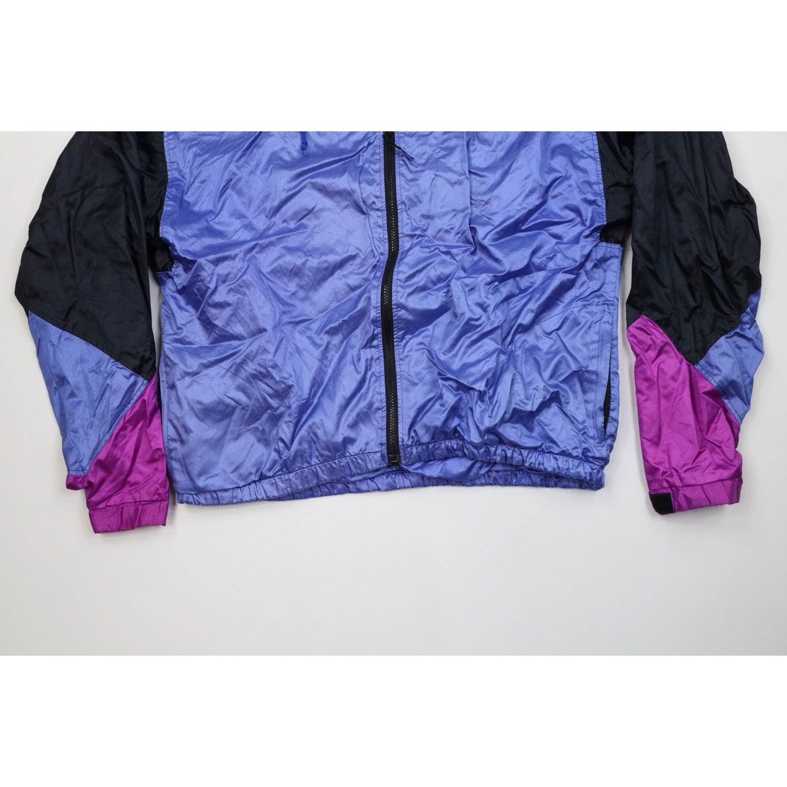 Vintage Vintage 90s Nashbar Cycling 2 Piece Rain Suit Size US L / EU 52-54 / 3 - 3 Thumbnail
