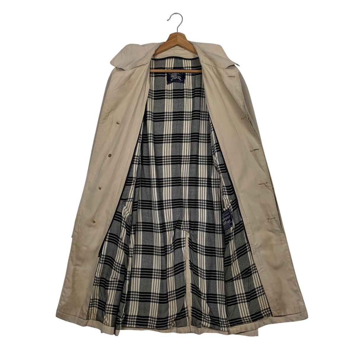 Burberry Vintage Burberrys Nova Check Trench Coat Size US M / EU 48-50 / 2 - 12 Thumbnail