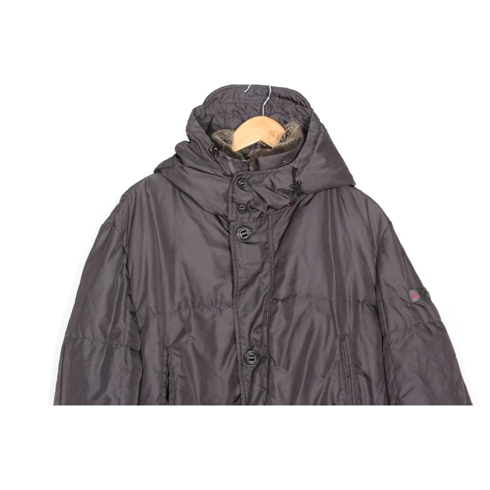 Peuterey PEUTEREY HURRICANE TXP 09 Goose Down Belted Jacket Men Size XXL Purple Jacket Mens XXL Down Belted Hooded Casual Travel Winter Size US XXL / EU 58 / 5 - 4 Thumbnail