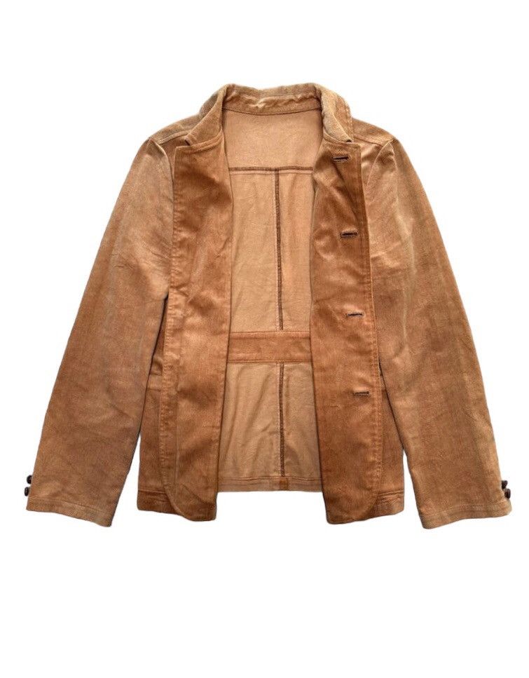 Sunao Kuwahara I.S Suede Jacket Size XS / US 0-2 / IT 36-38 - 10 Thumbnail