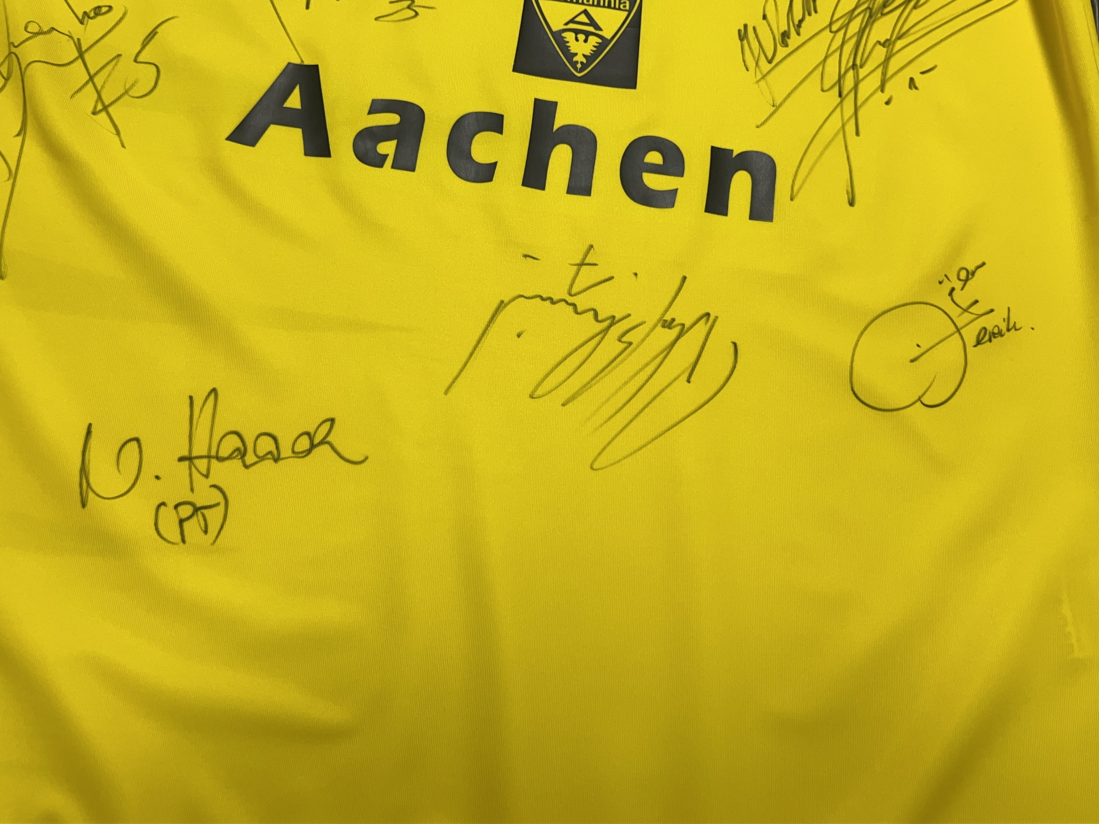 Vintage JAKO Alemannia Aachen #4 Heidrich 2006/07 Football Jersey Size US L / EU 52-54 / 3 - 7 Thumbnail