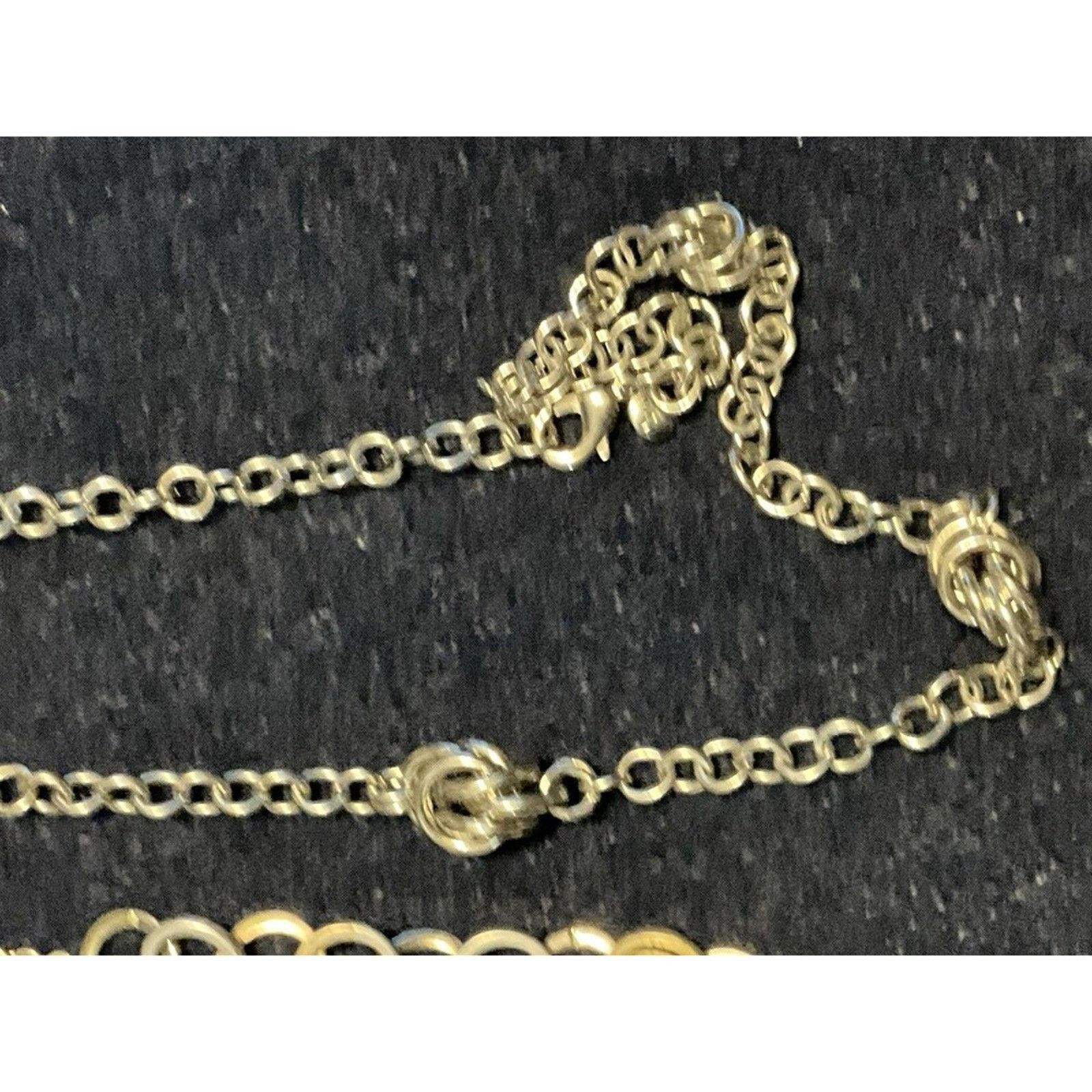 Loft 2 Loft Silver Tone Statement Necklaces Size ONE SIZE - 5 Thumbnail