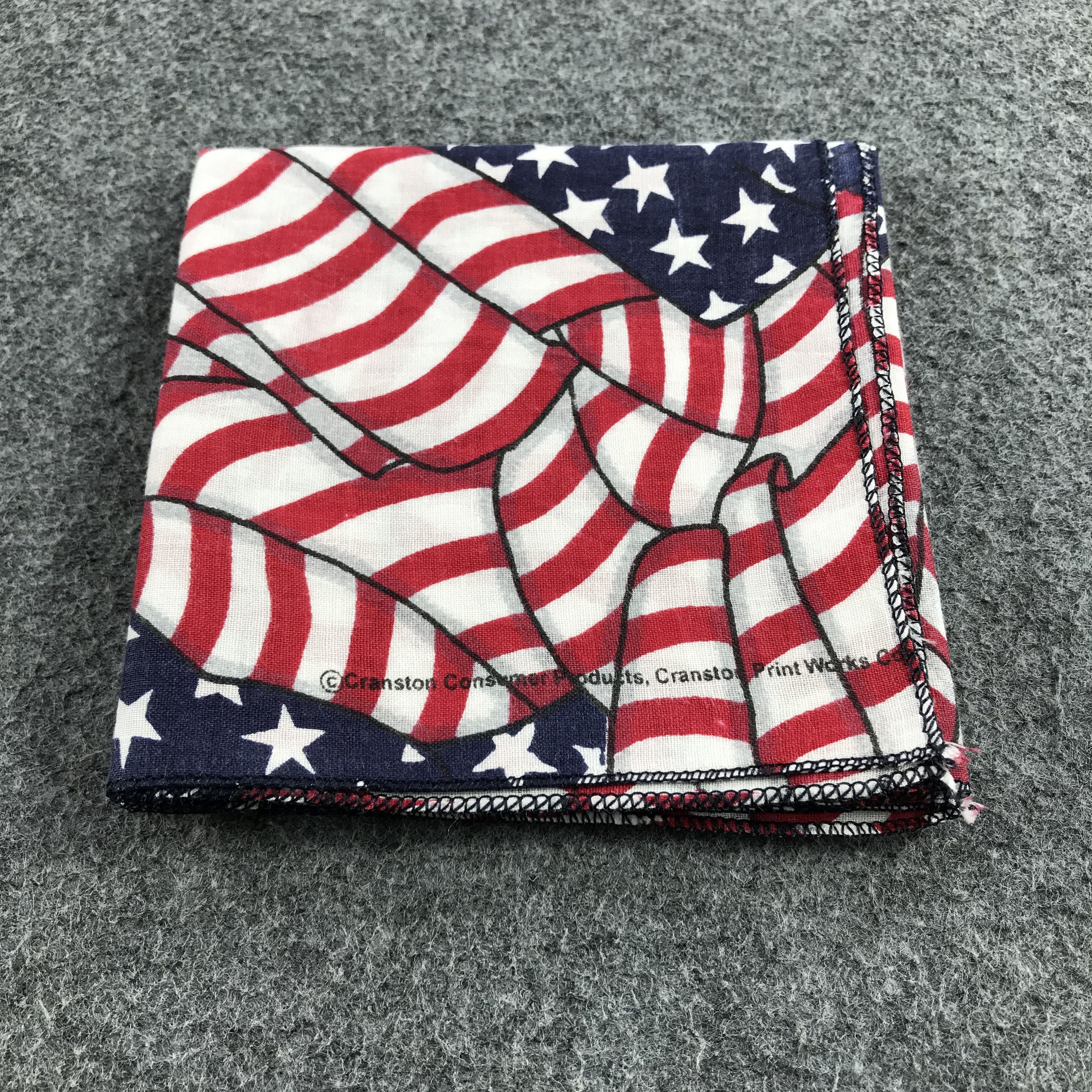 Seditionaries American Flags Bandana Handkerchief Neckerchief H1301 Size ONE SIZE - 6 Thumbnail