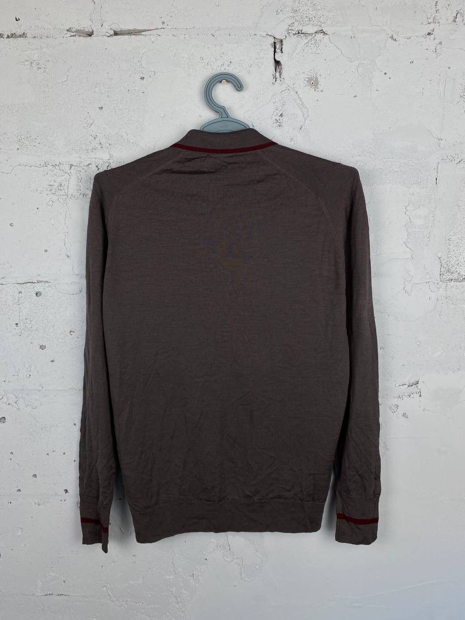 John Smedley × Vintage John Smedley Luxury Wool Polo Sweaters Size M Size US M / EU 48-50 / 2 - 8 Thumbnail