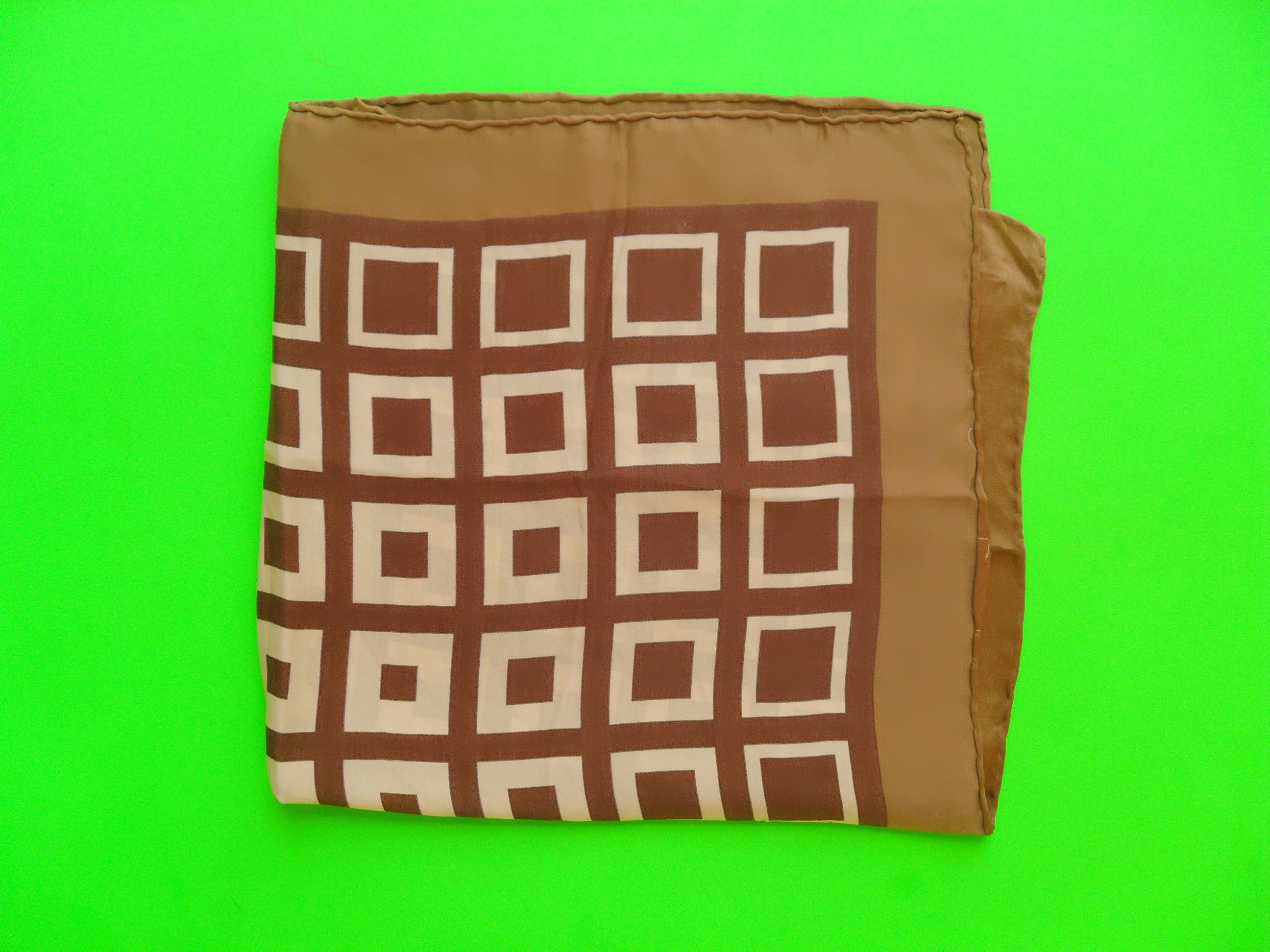 Other Very soft 100% silk travel square scarf. Size ONE SIZE - 2 Thumbnail