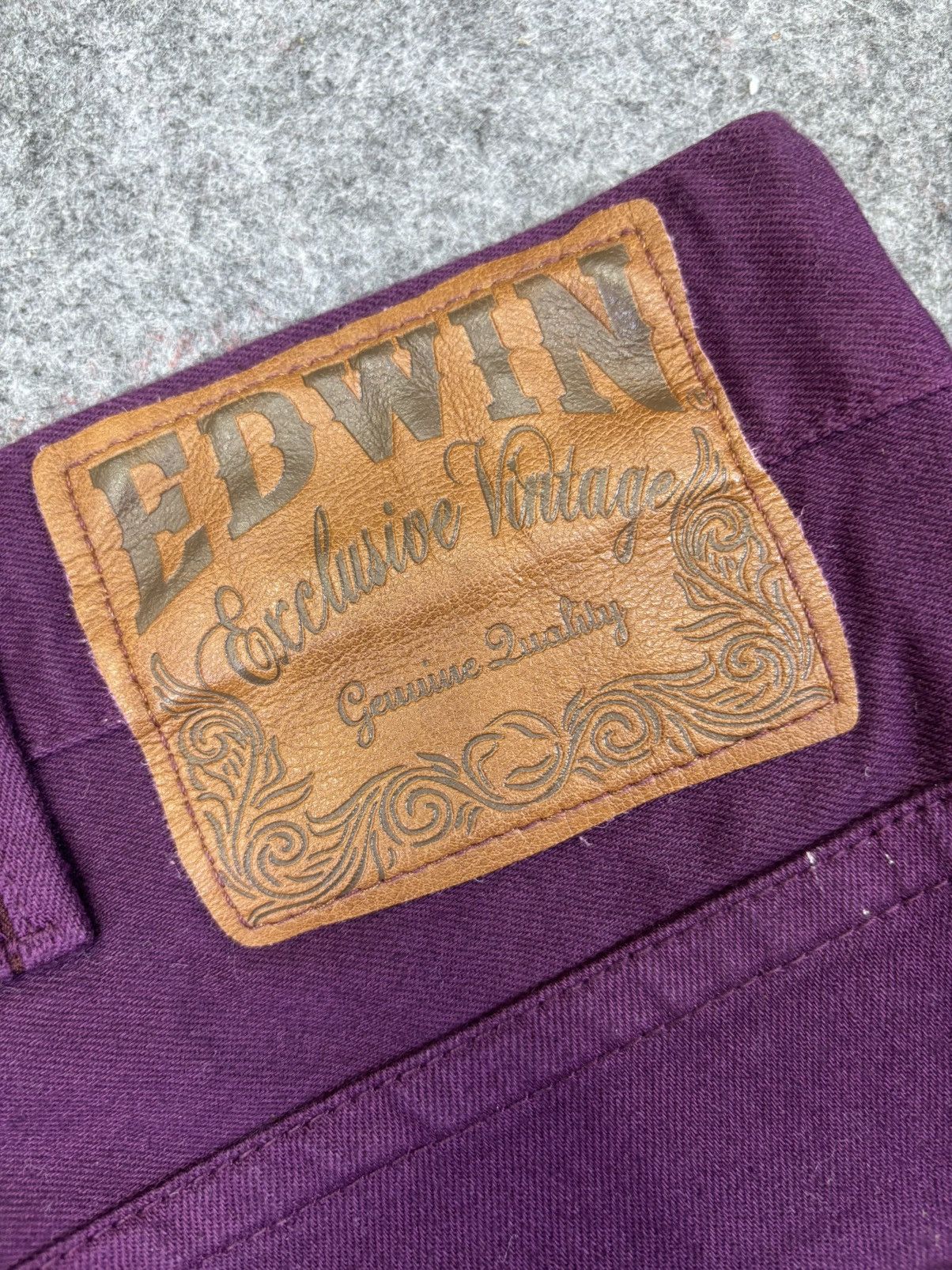 Edwin 💥Rare Colour💥Edwin Big Size Mild Denim F882 Size US 44 / EU 60 - 13 Thumbnail