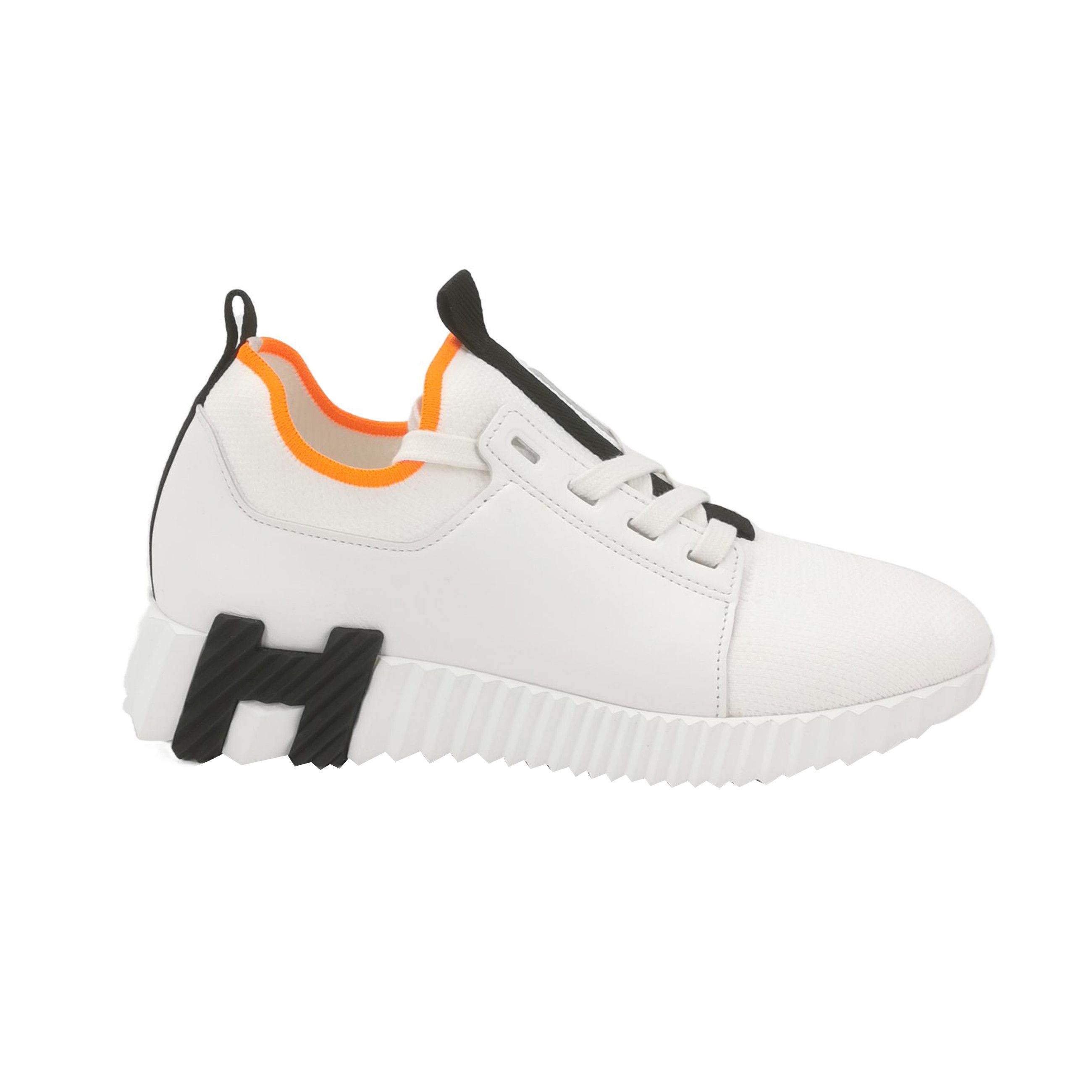 Hermes Hermes Women 6-5 Lowtop Sneakers Size US 6.5 / IT 36.5 - 1 Thumbnail