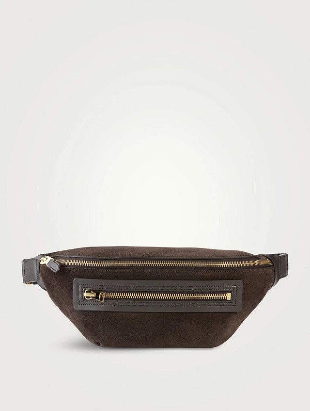 Tom Ford 🔥$2.8K VALUE🔥Suede Buckle Brown Belt Bag Size ONE SIZE - 1 Thumbnail