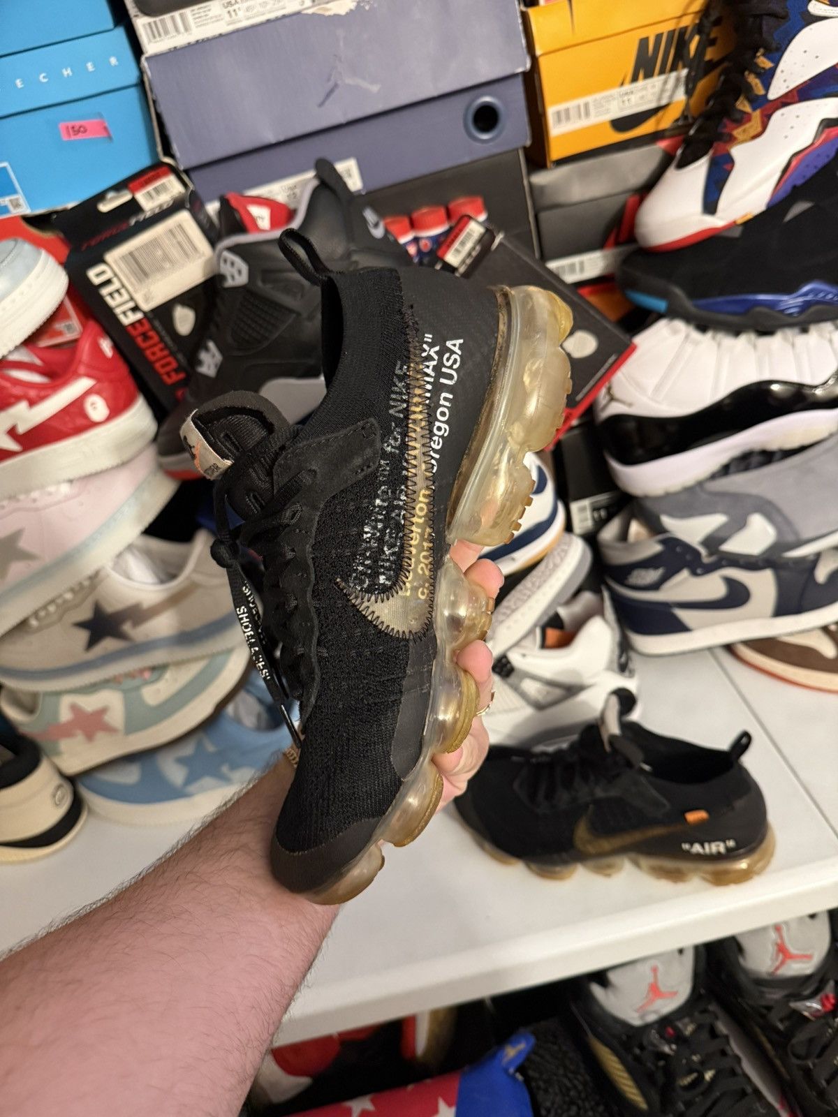 Nike × Off-White Nike off white vapormax size 8.5 Size US 8.5 / EU 41-42 - 3 Thumbnail