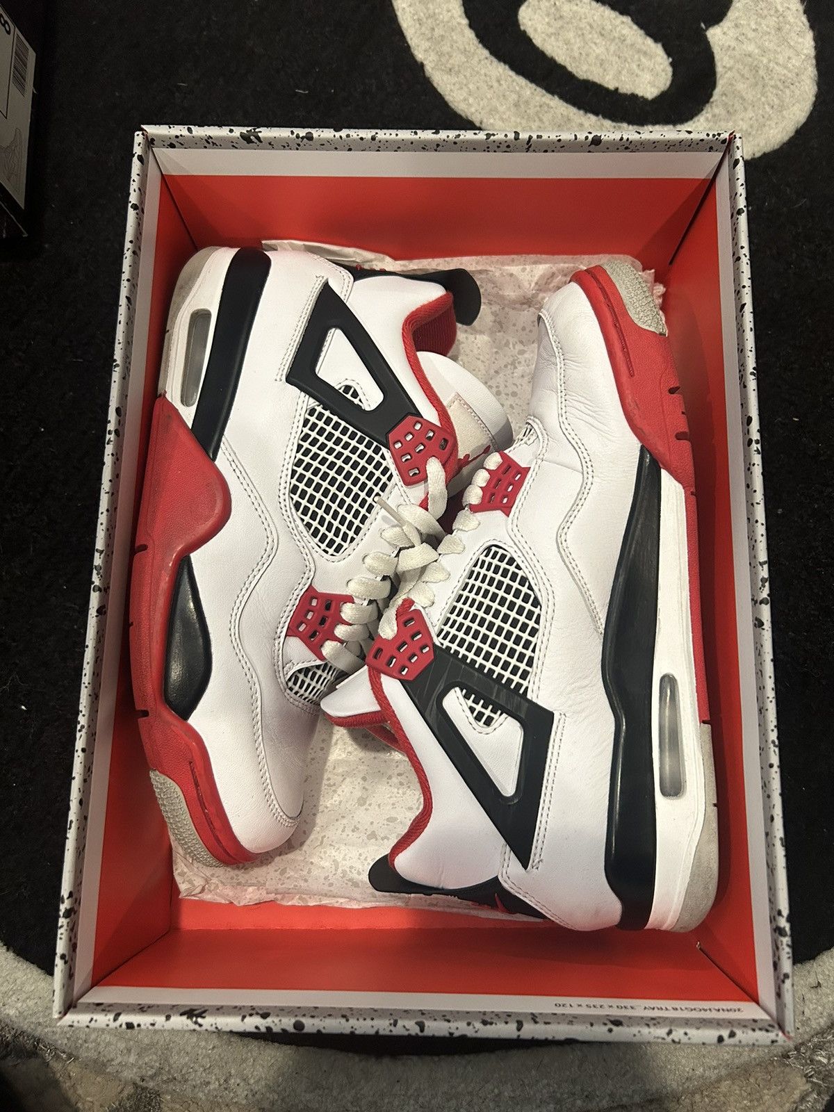 Jordan Brand Air Jordan 4 Retro ‘Fire Red’ Size US 8 / EU 41 - 5 Thumbnail
