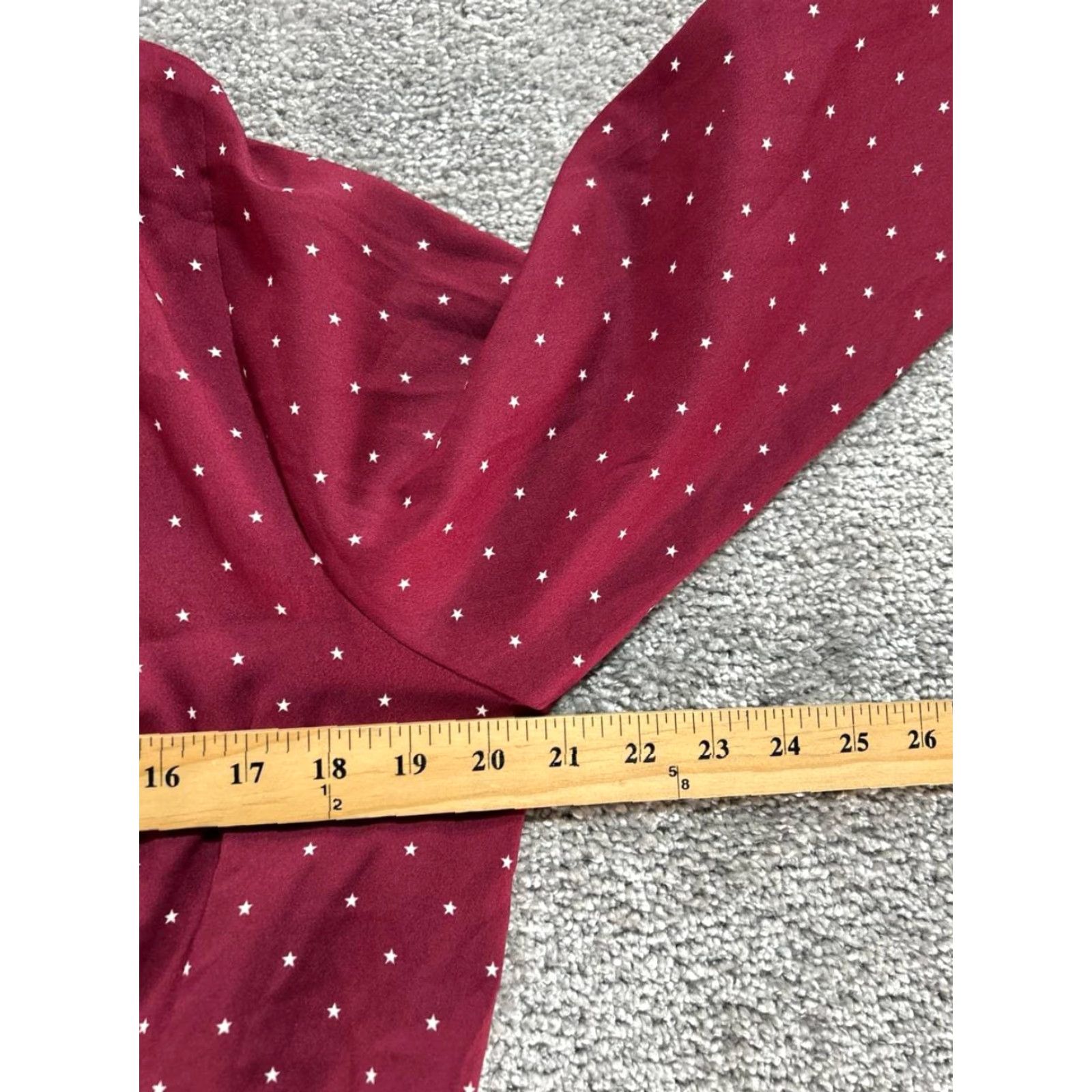 Loft LOFT Dress Womens 16 Plus Purple White Wrap Blouson Polka Dot V-Neck Long Sleeve Knee Length Casual - 16 Plus Womens Blouson Dress LOFT Size XXL / US 16-18 / IT 52-54 - 6 Thumbnail