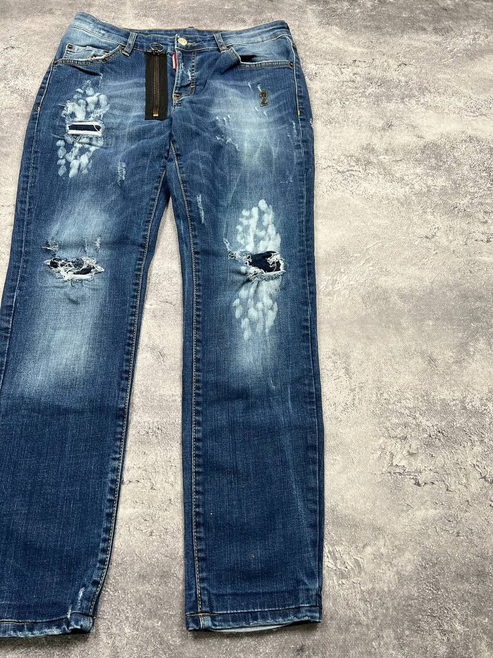 Dsquared2 Dsquared2 Distressed Jeans Luxury Y2K Size US 30 / EU 46 - 6 Thumbnail