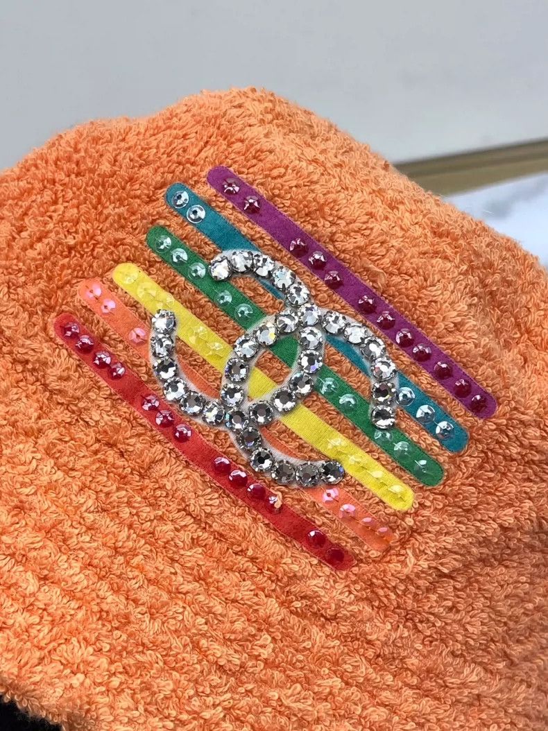 Chanel Chanel Filipino orange towel fisherman's hat 2504-Nextarrow Size ONE SIZE - 8 Thumbnail