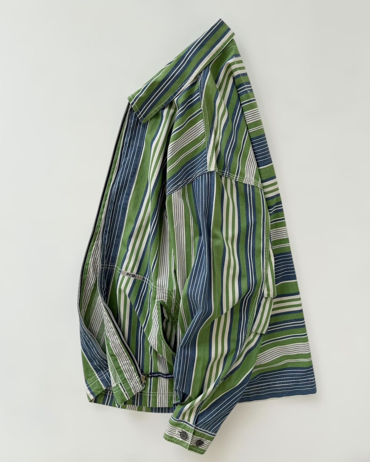 Nigel Cabourn NC3 NIGEL CABOURN BLOUSON STRIPE JACKET Size US L / EU 52-54 / 3 - 6 Thumbnail