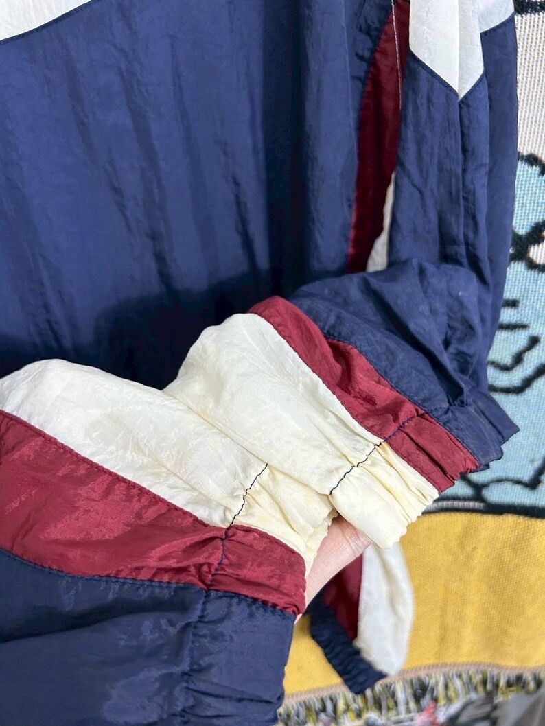 Nike Vintage 90s Nike Half Zip Jacket size L Size US L / EU 52-54 / 3 - 3 Thumbnail