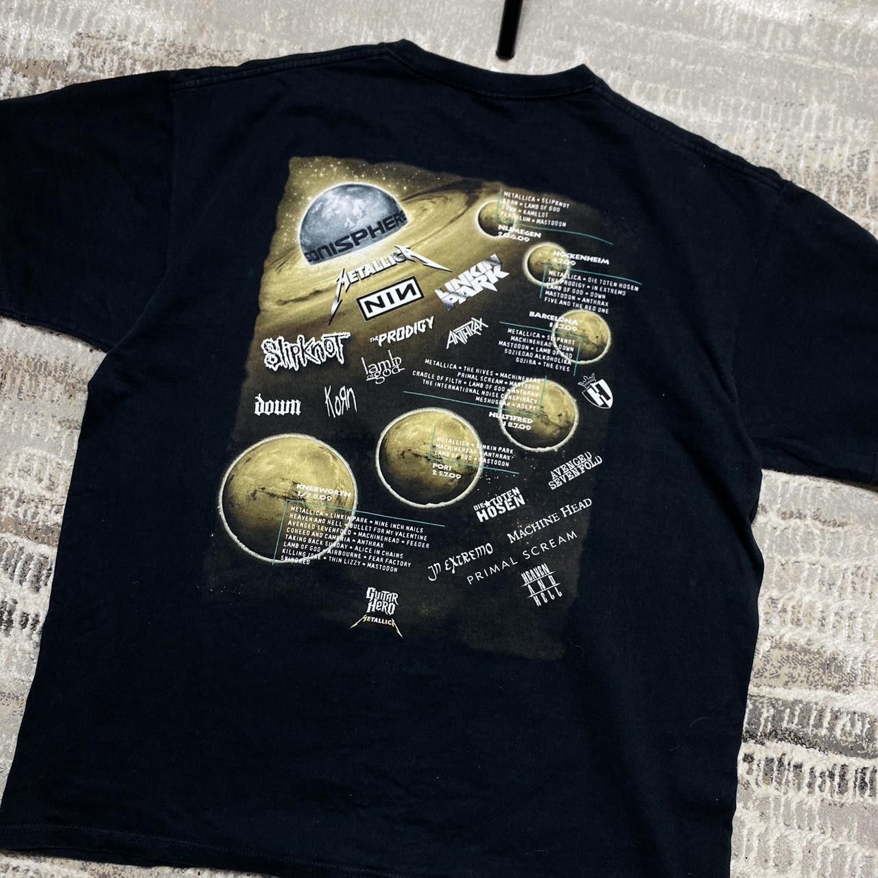 Fruit Of The Loom 2009 Sonisphere Festival Band Tee Black XL Size US XL / EU 56 / 4 - 5 Thumbnail