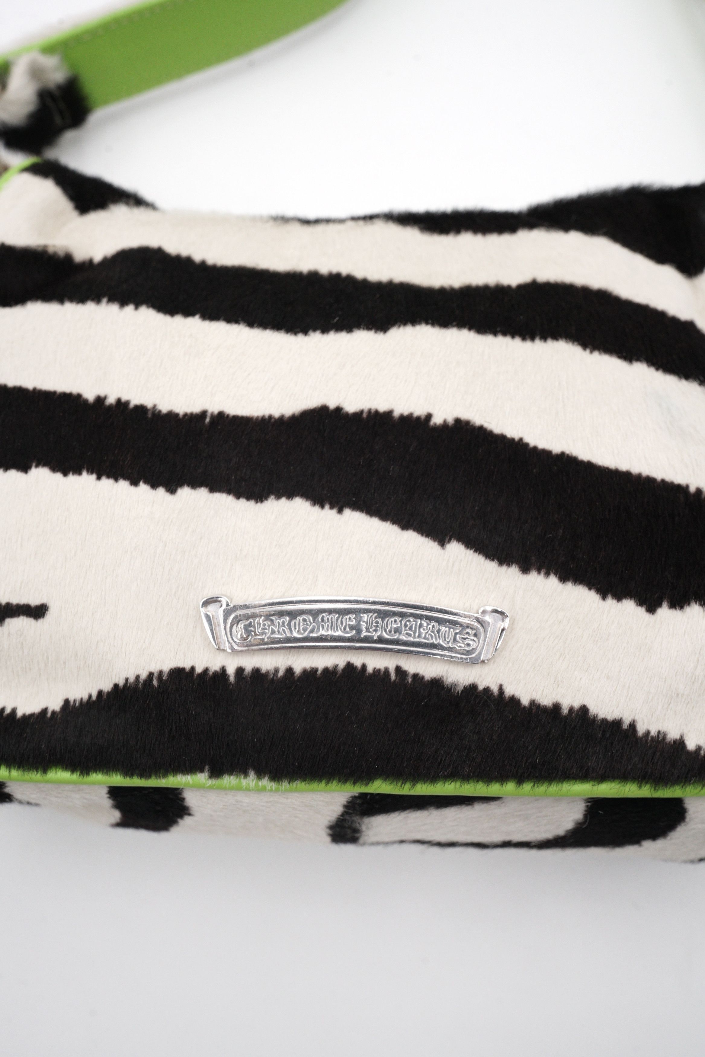 Chrome Hearts Chrome Hearts Pony Hair Zebra Stripe Chicken Nugget Bag Size ONE SIZE - 10 Thumbnail