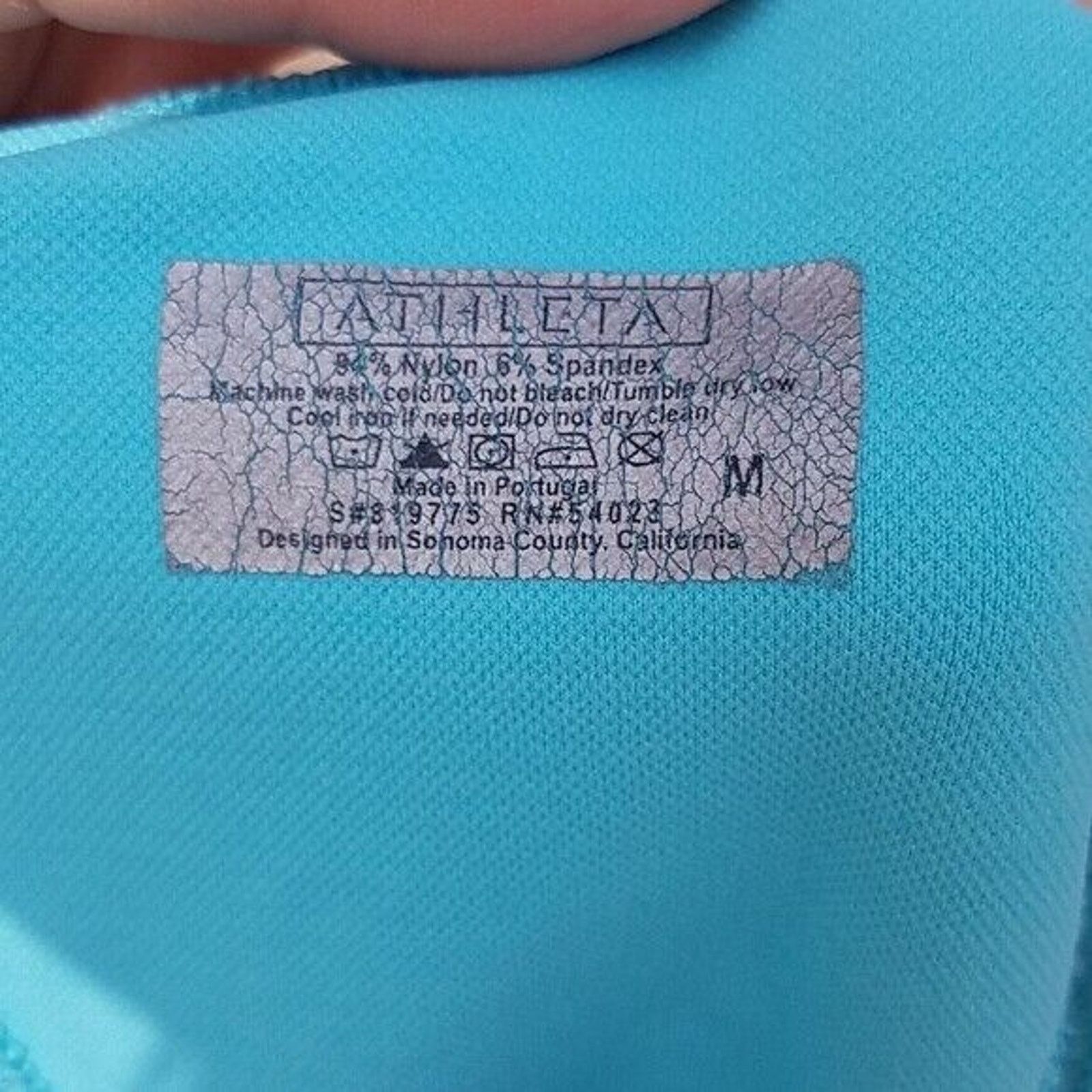 Athleta Athleta Tank Top Women M Blue Athletic Compression Flare Size M / US 6-8 / IT 42-44 - 4 Thumbnail