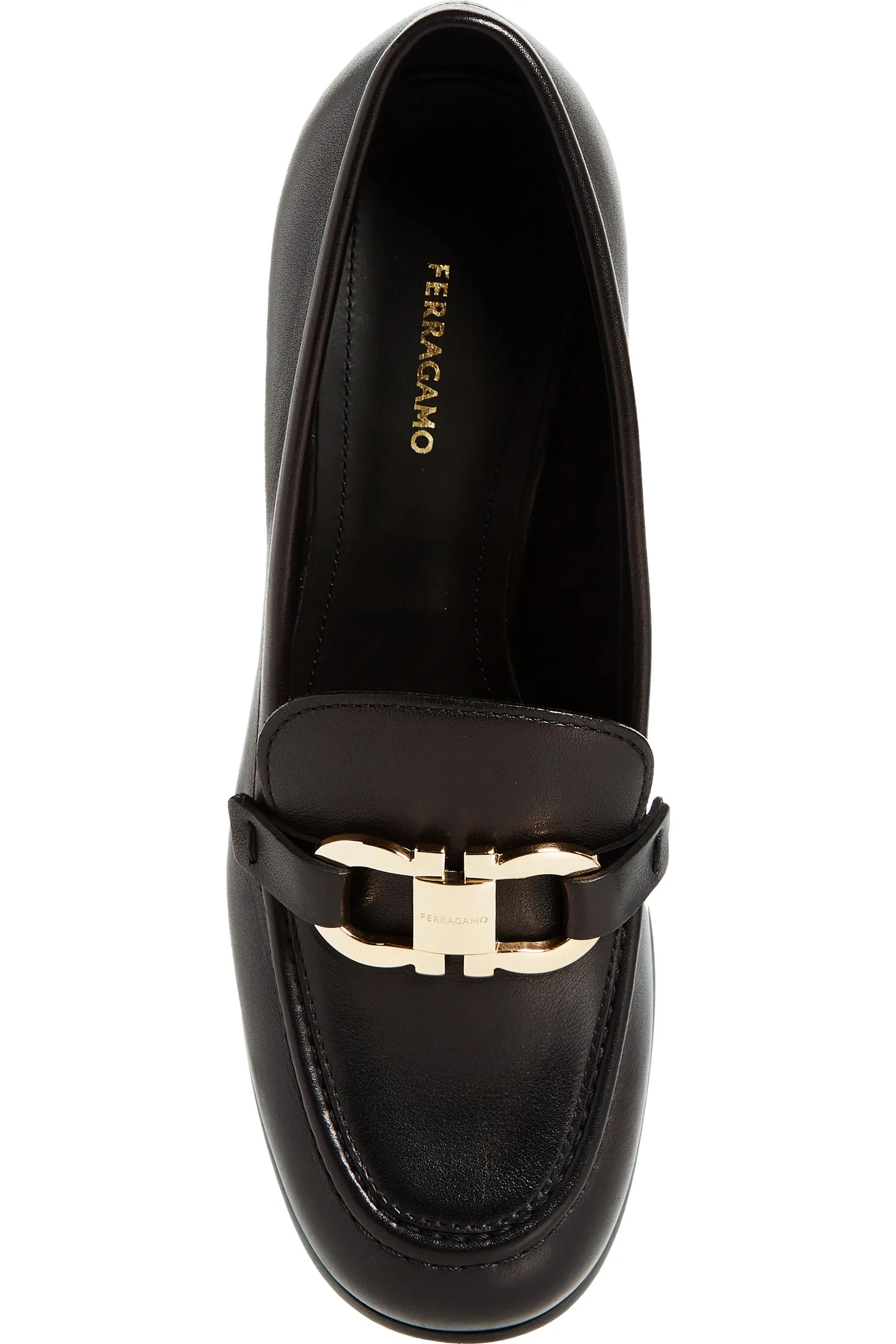 Salvatore Ferragamo o1s1rm0526 Marlena Loafers in Black Size US 10 / IT 40 - 5 Thumbnail