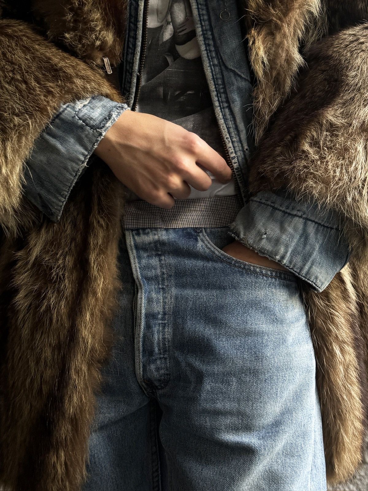 Maison Margiela Maison Martin Margiela 0 Artisanal Reworked Waistband Jeans Size US 32 / EU 48 - 4 Thumbnail