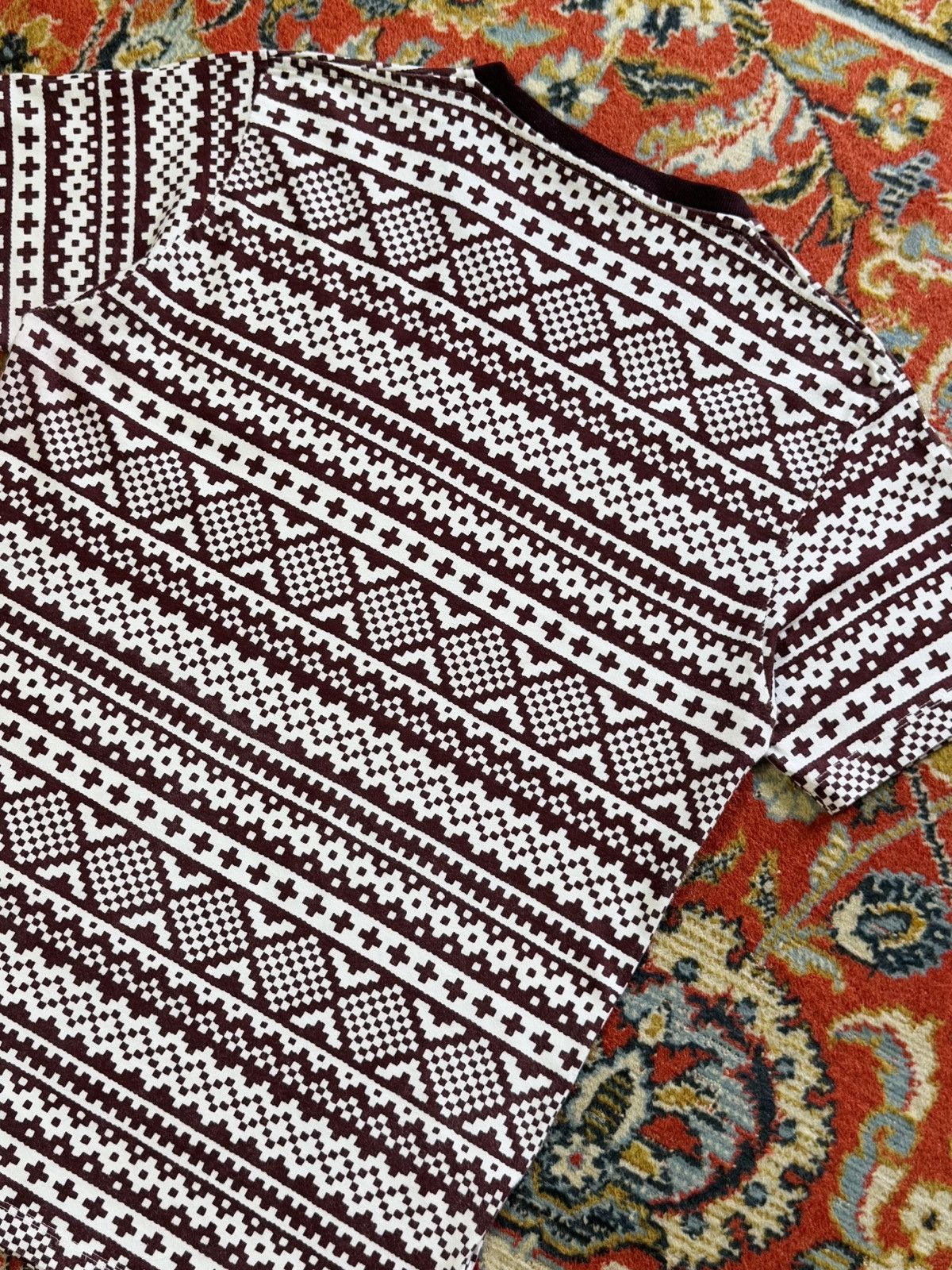 Vivienne Westwood Eley Kishimoto Aztec Print T-Shirt Tee Size US M / EU 48-50 / 2 - 9 Thumbnail