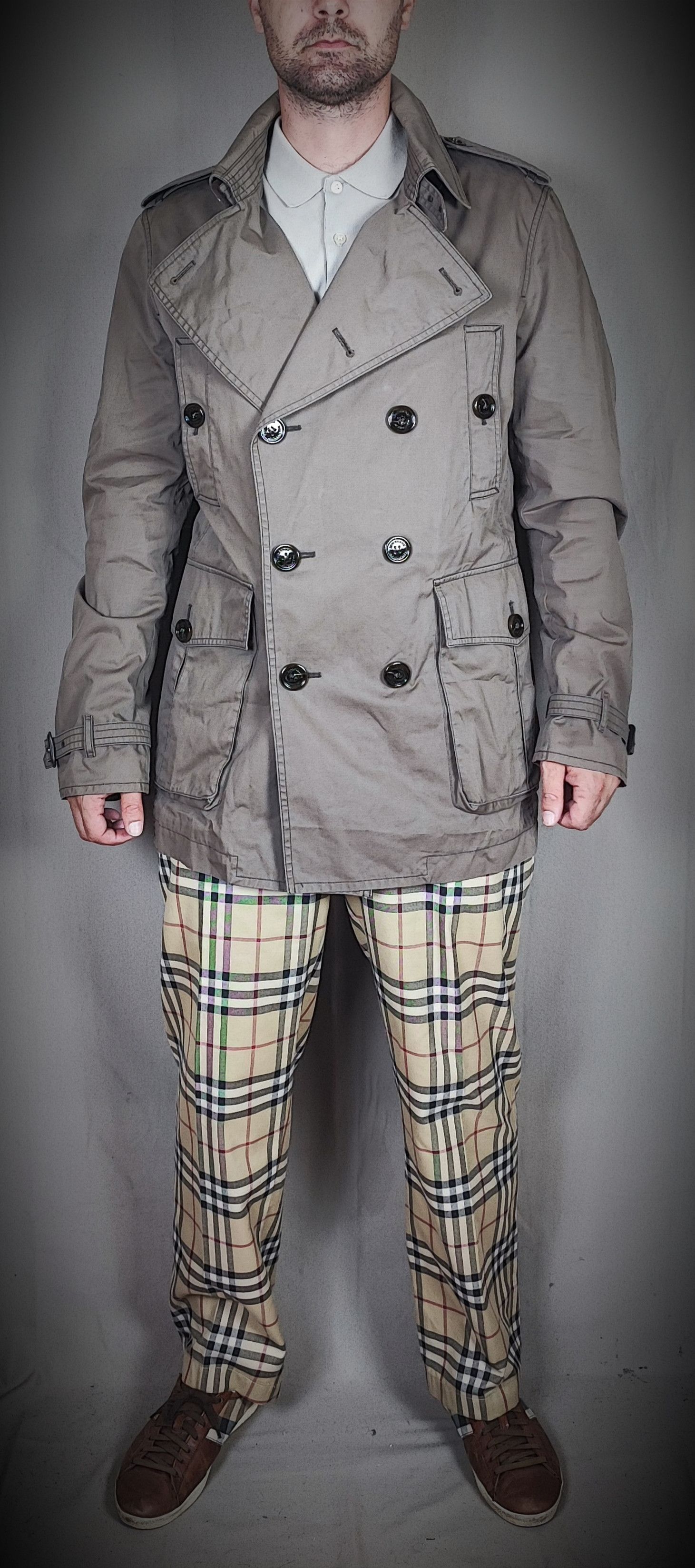 Burberry 🔥 Burberry Military Jacket/Trench-coat M🔥 Size US M / EU 48-50 / 2 - 7 Thumbnail