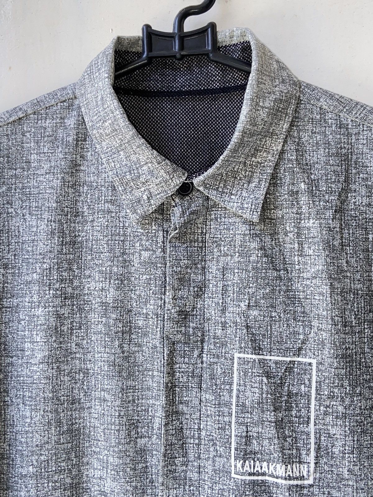 Designer × Japanese Brand × Kai Aakmann KAI AAKMANN Grey Long Shirt Size US XL / EU 56 / 4 - 4 Thumbnail